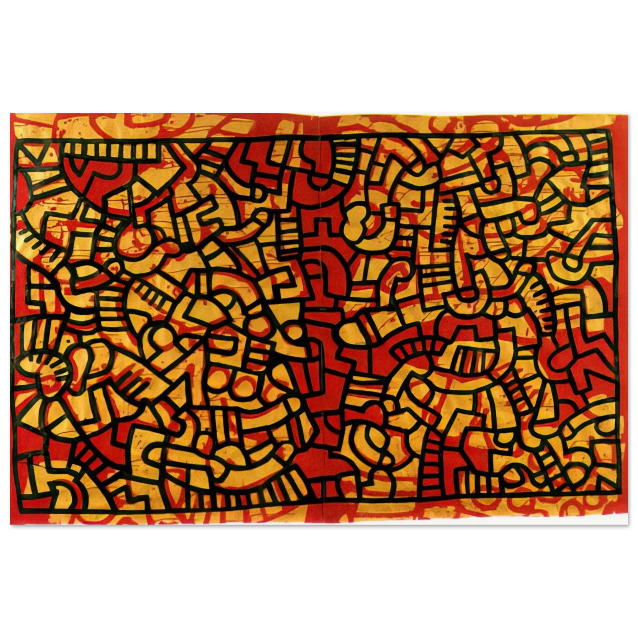 UNTITLED 1979 Poster | Keith Haring Poster | Keith Haring Prints