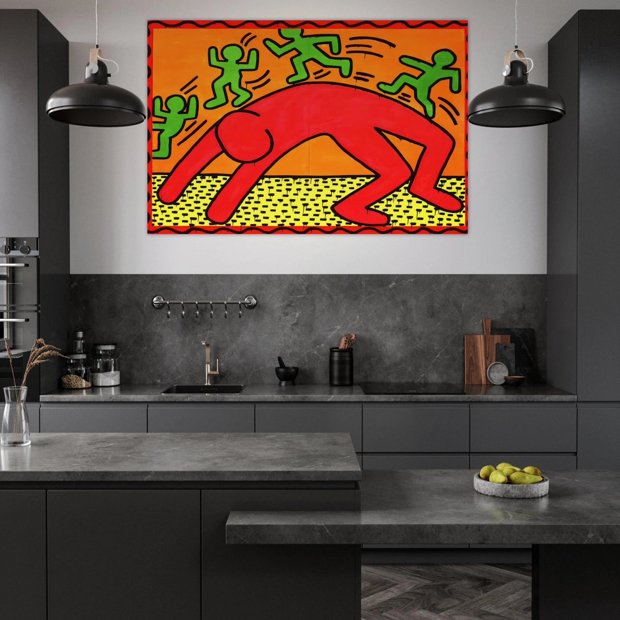 UNTITLED 1982 2 Poster | Keith Haring Poster | Keith Haring Prints