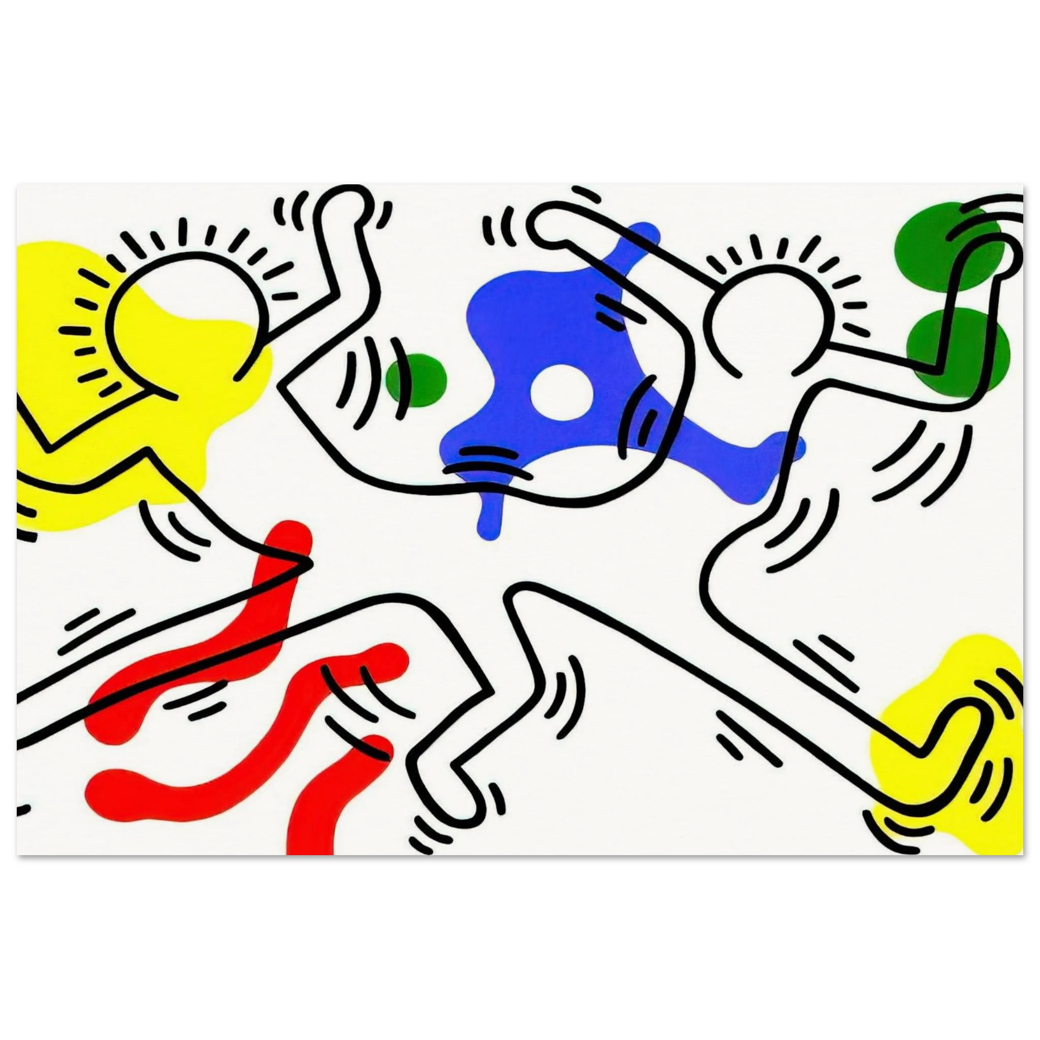 UNTITLED 1986 Poster | Keith Haring Poster | Keith Haring Prints