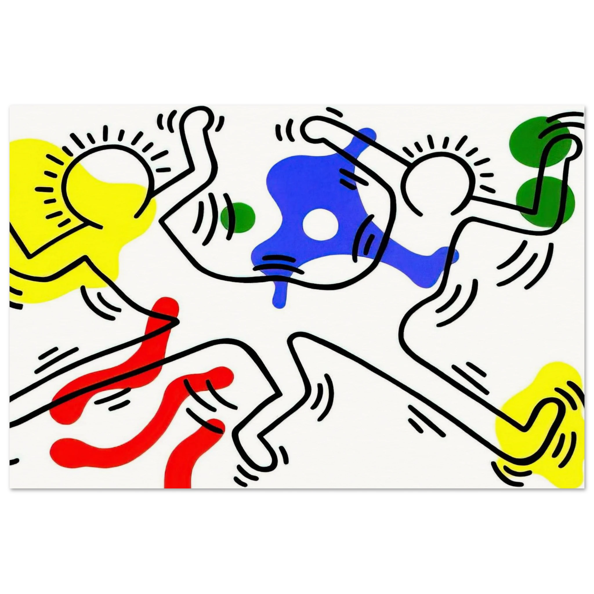 UNTITLED 1986 Poster | Keith Haring Poster | Keith Haring Prints