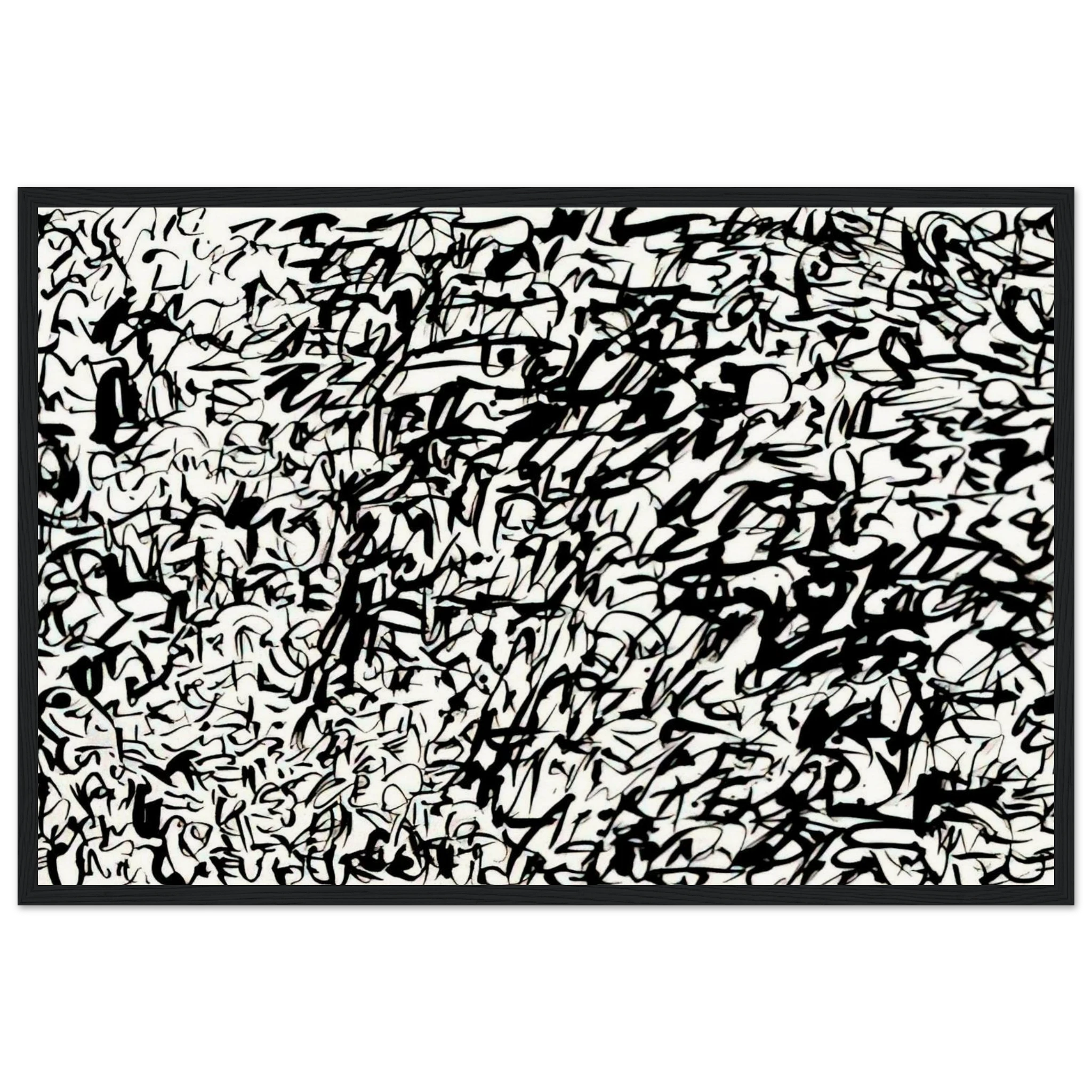 UNTITLED 1978 2 Framed Poster | Keith Haring Framed Prints Wall Art | Keith Haring Prints
