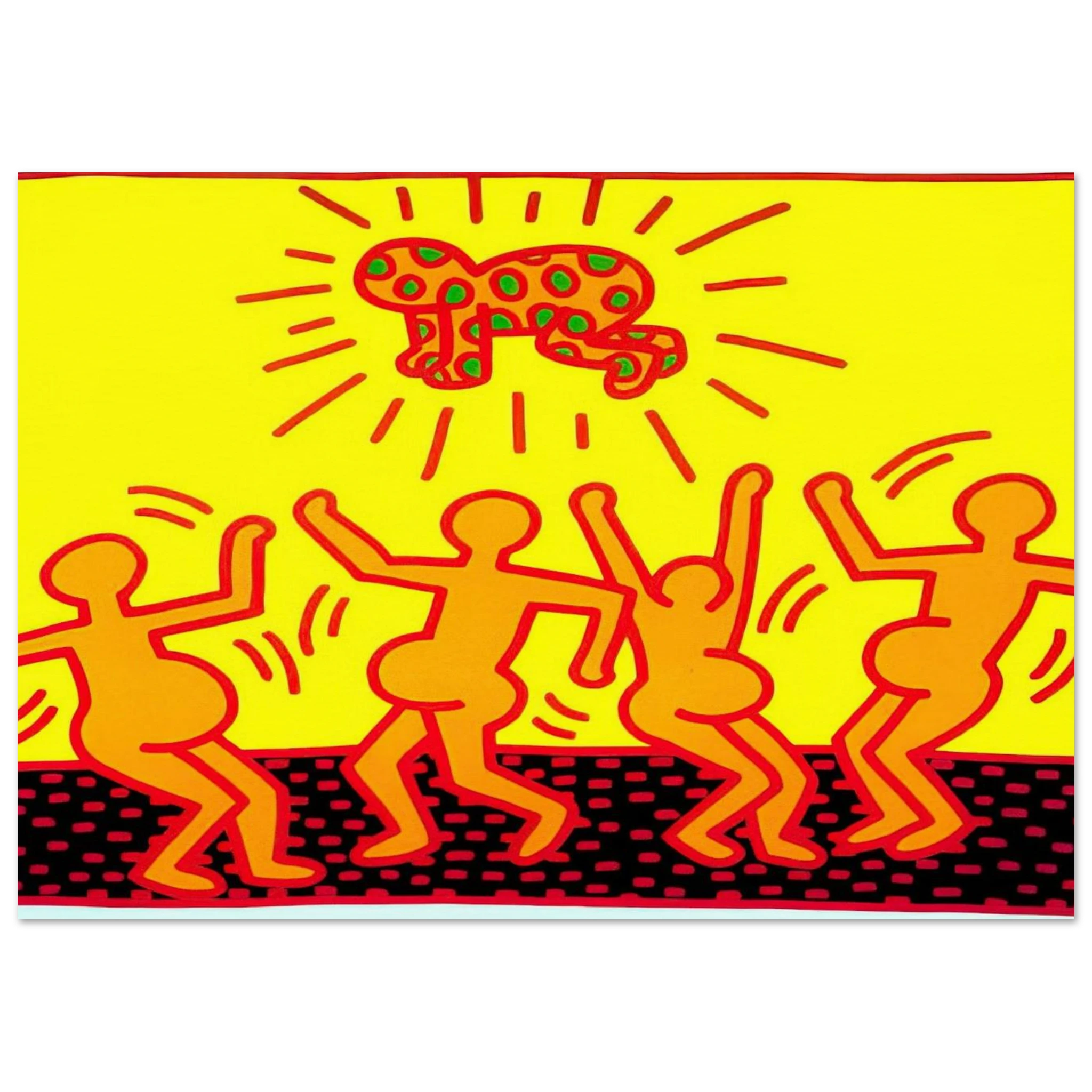 UNTITLED 1983 1 Poster | Keith Haring Poster | Keith Haring Prints