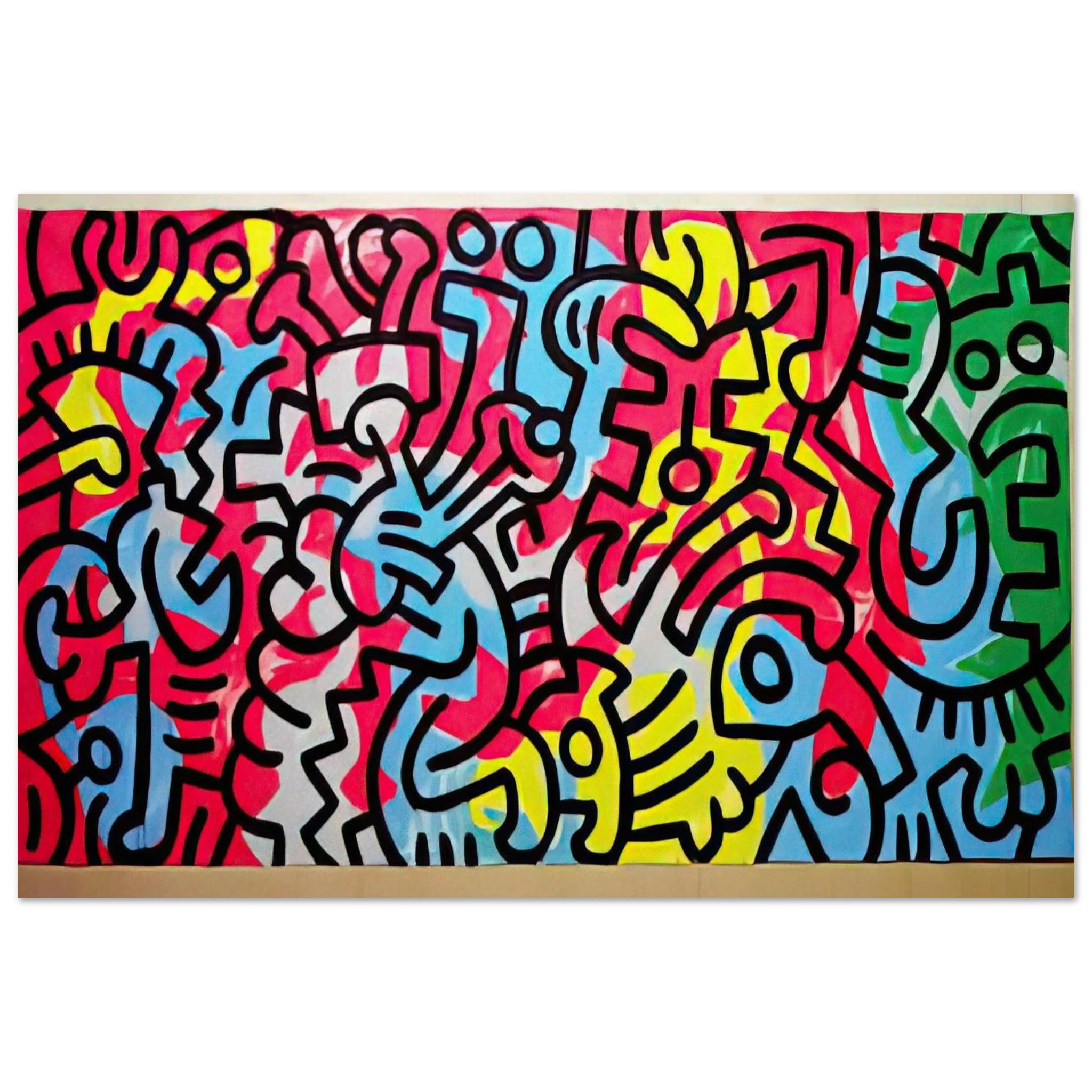 UNTITLED 1987 Poster | Keith Haring Poster | Keith Haring Prints