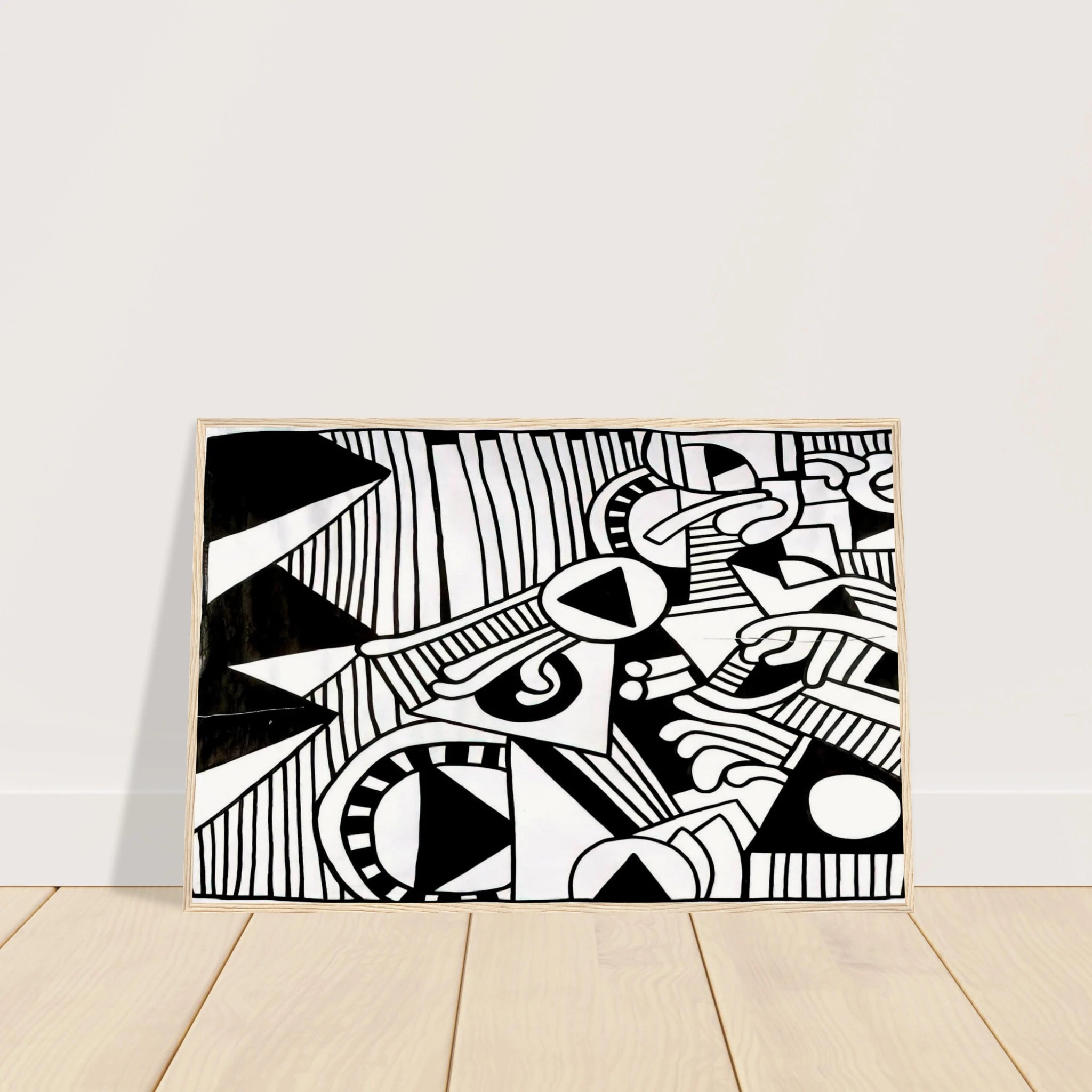 UNTITLED 1978 1 Framed Poster | Keith Haring Framed Prints Wall Art | Keith Haring Prints