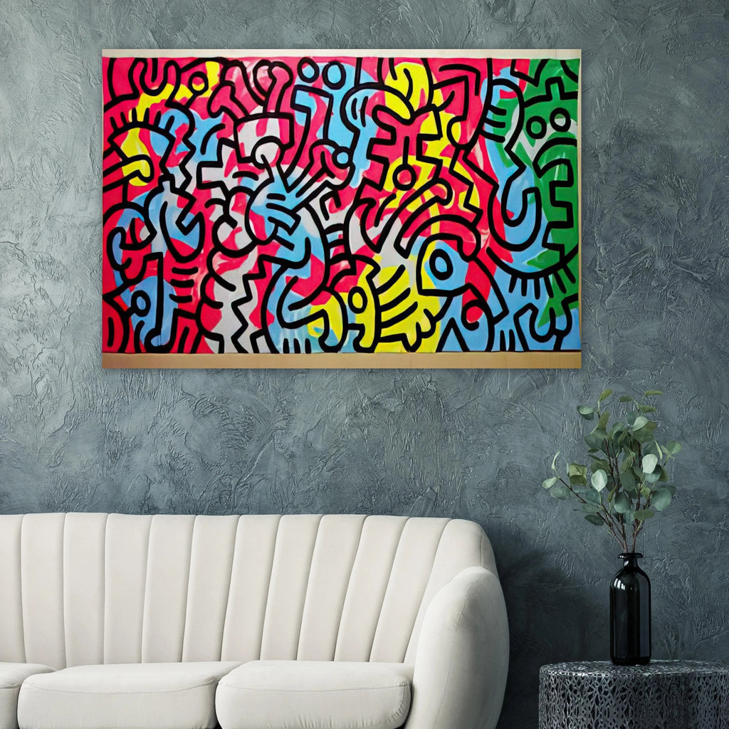 UNTITLED 1987 Poster | Keith Haring Poster | Keith Haring Prints
