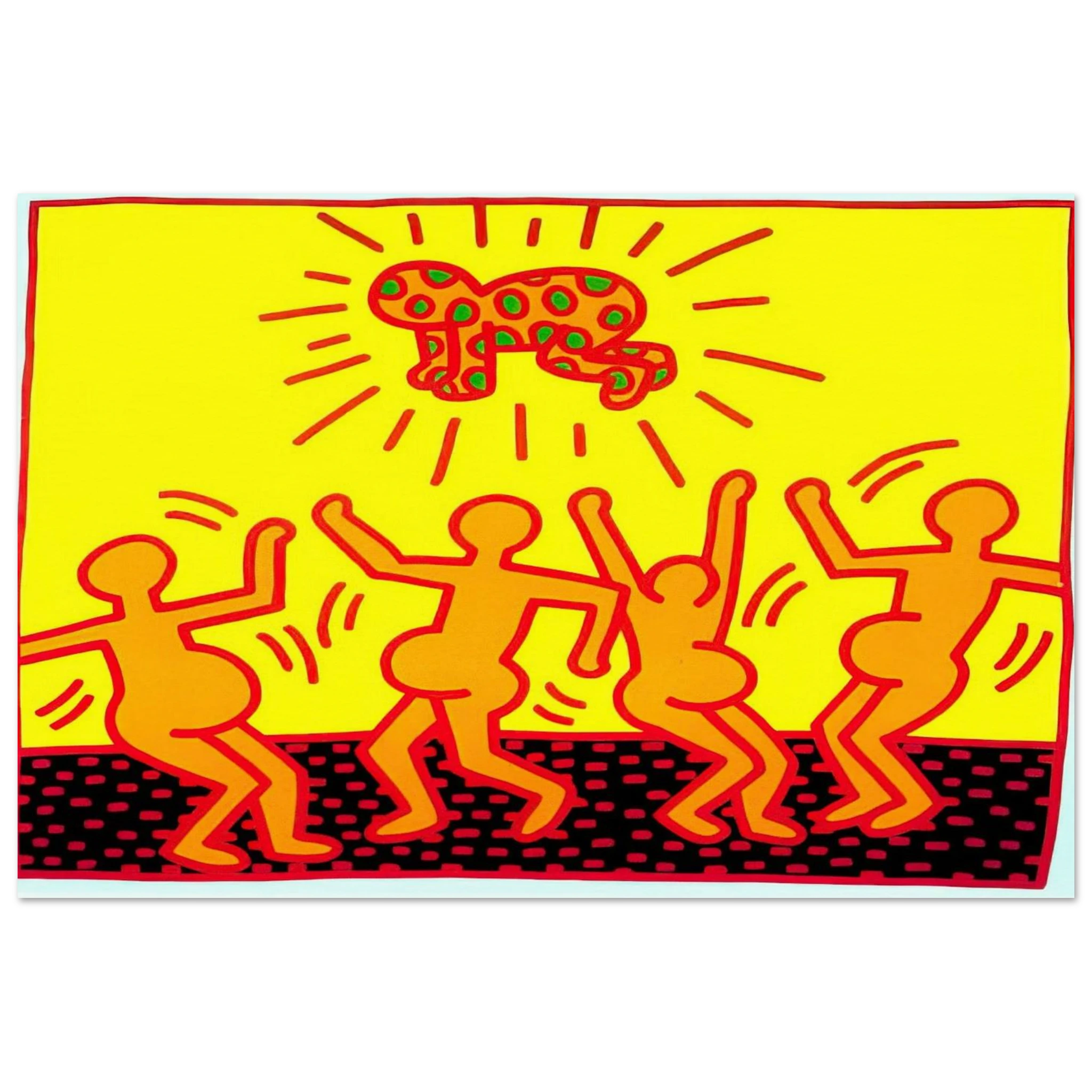 UNTITLED 1983 1 Poster | Keith Haring Poster | Keith Haring Prints