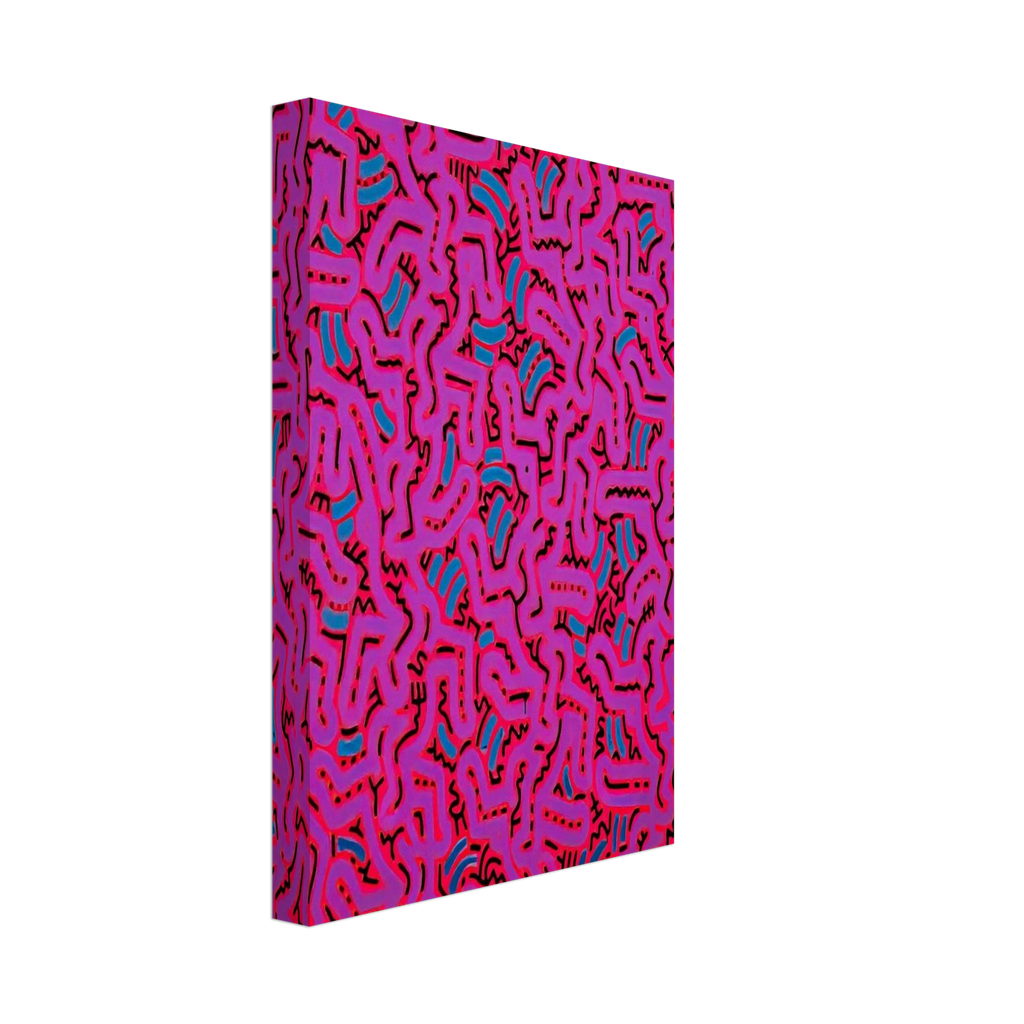 UNTITLED 1984 Canvas | Keith Haring Canvas | Keith Haring Prints