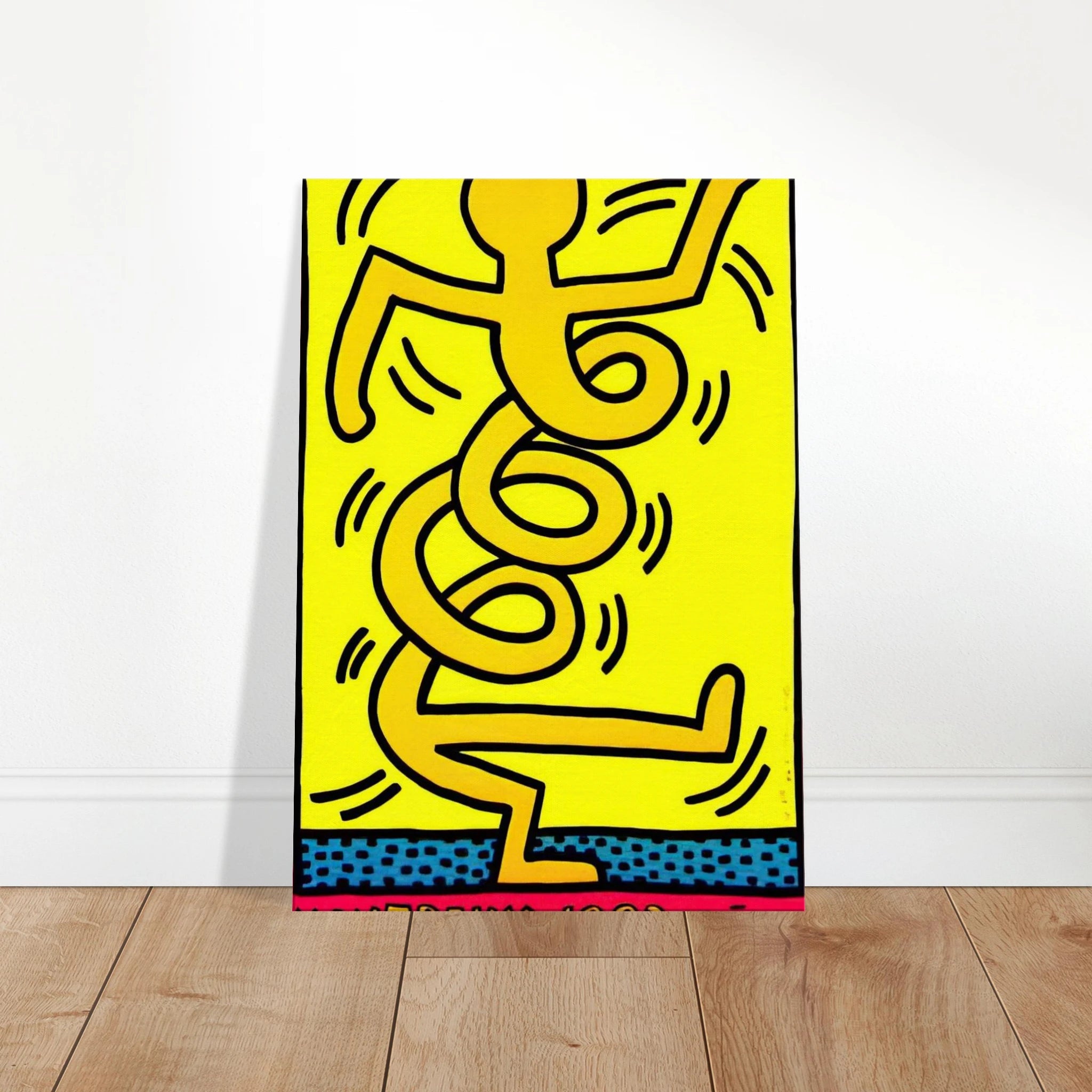 MONTREUX 1983 Canvas | Keith Haring Canvas | Keith Haring Prints