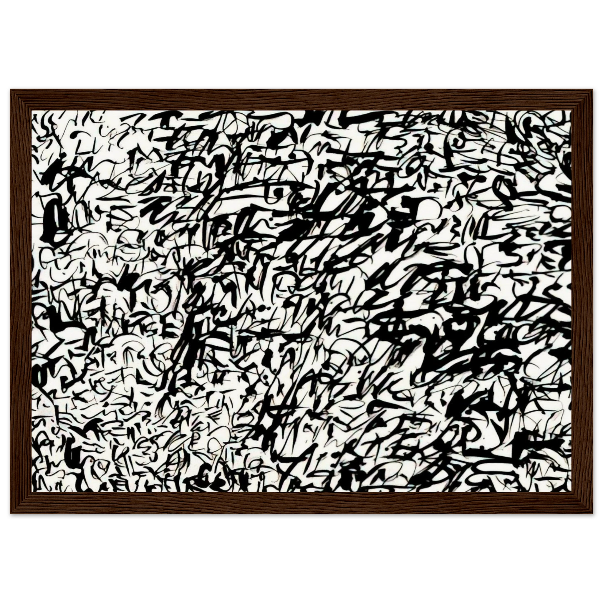 UNTITLED 1978 2 Framed Poster | Keith Haring Framed Prints Wall Art | Keith Haring Prints