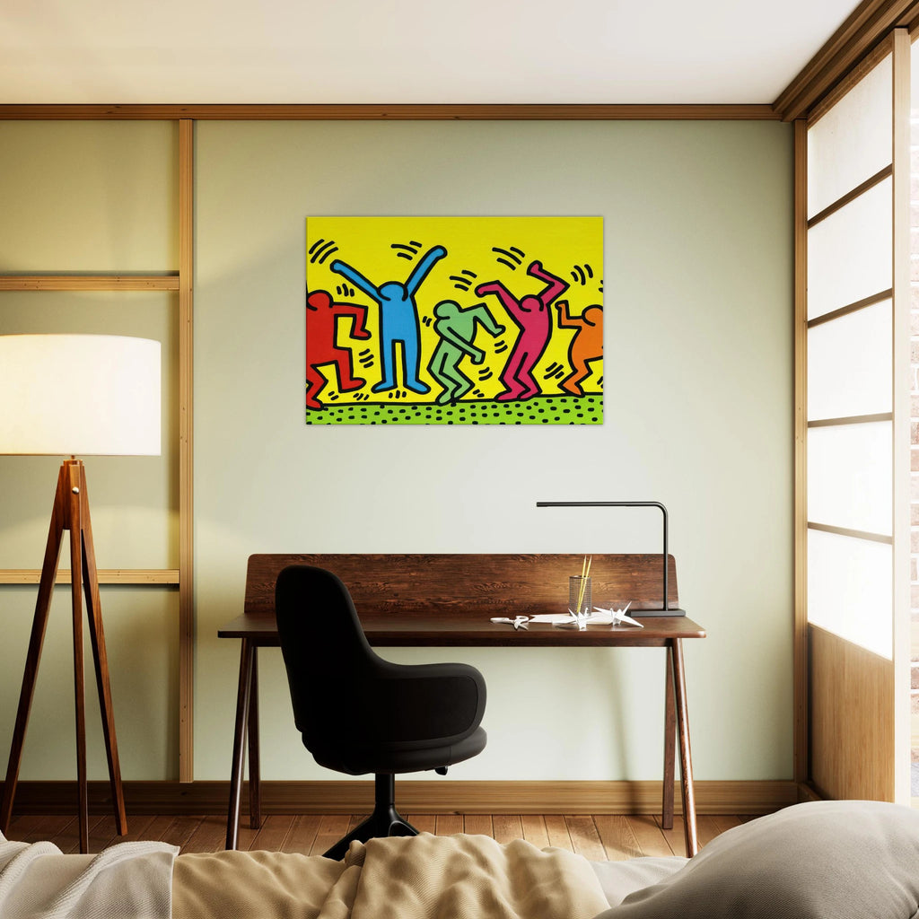 UNTITLED DANCE 1987 Canvas | Keith Haring Canvas | Keith Haring Prints