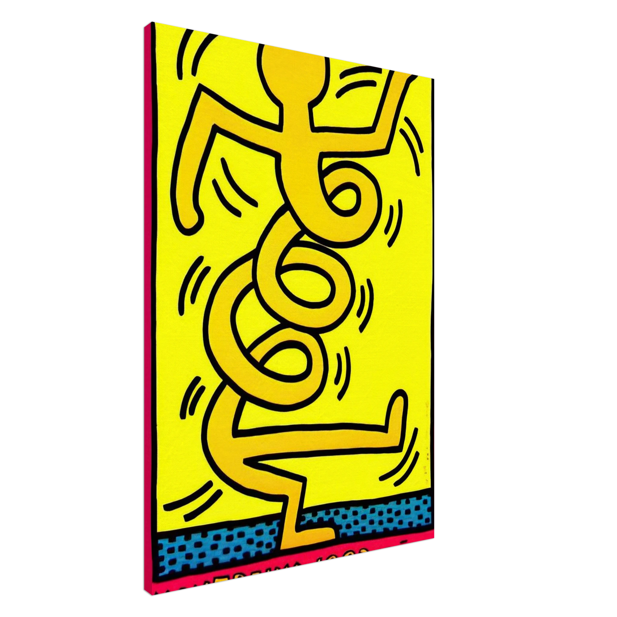 MONTREUX 1983 Canvas | Keith Haring Canvas | Keith Haring Prints