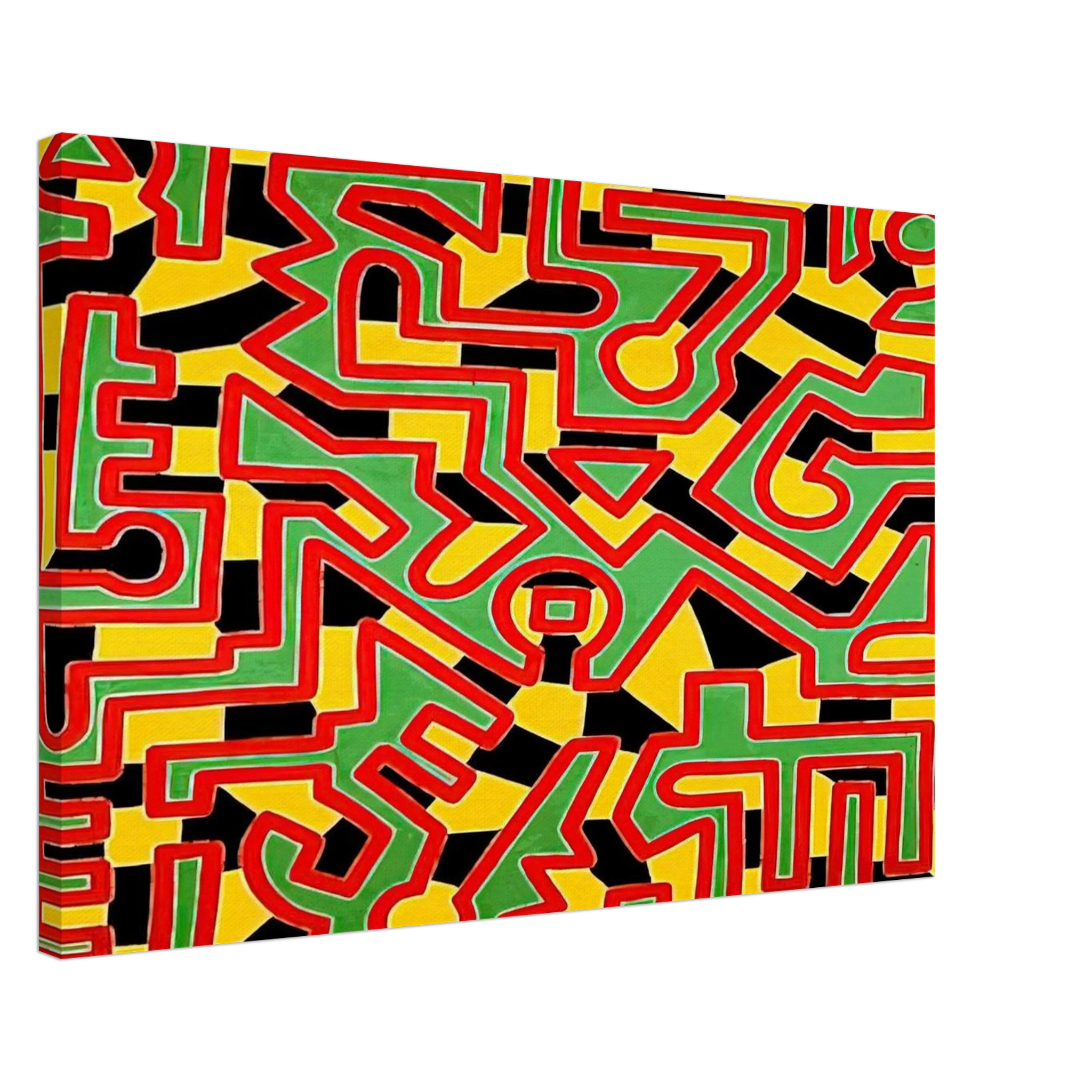 UNTITLED 1988 Canvas | Keith Haring Canvas | Keith Haring Prints