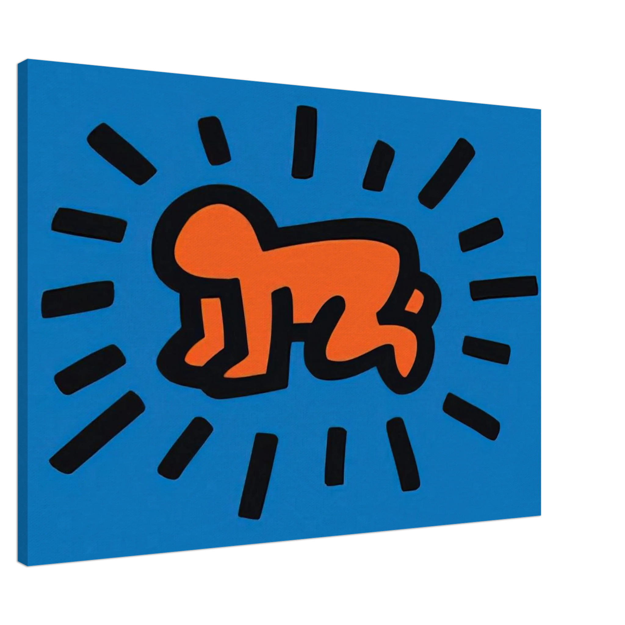 RADIANT BABY FROM ICONS SERIES 1990 Canvas | Keith Haring Canvas | Keith Haring Prints