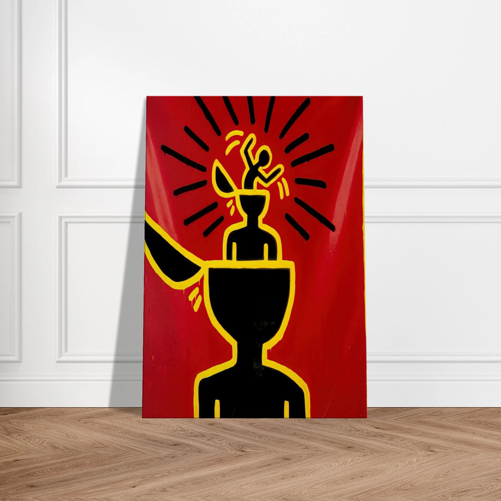 UNTITLED 1982 Canvas | Keith Haring Canvas | Keith Haring Prints