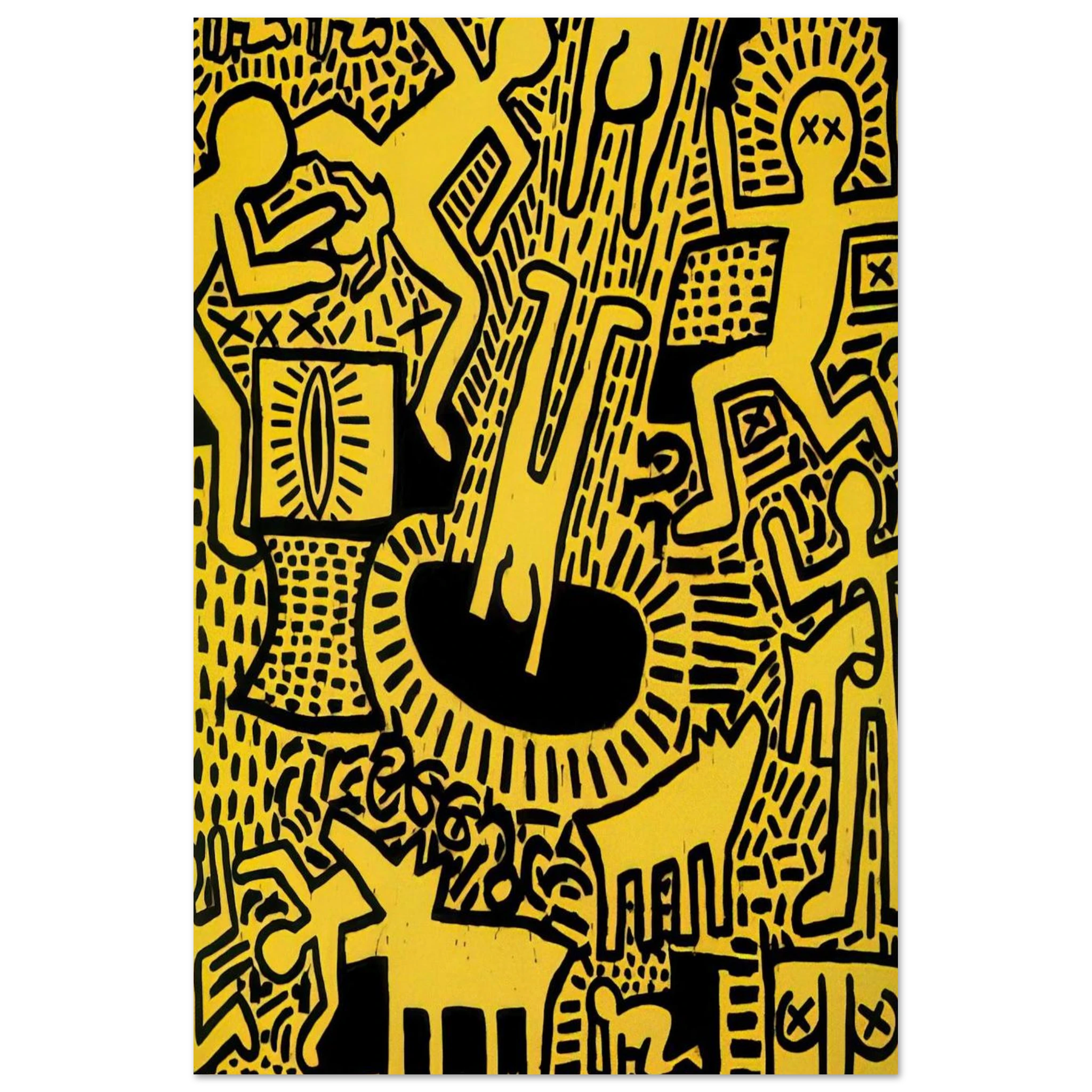 UNTITLED 1981 Poster | Keith Haring Poster | Keith Haring Prints