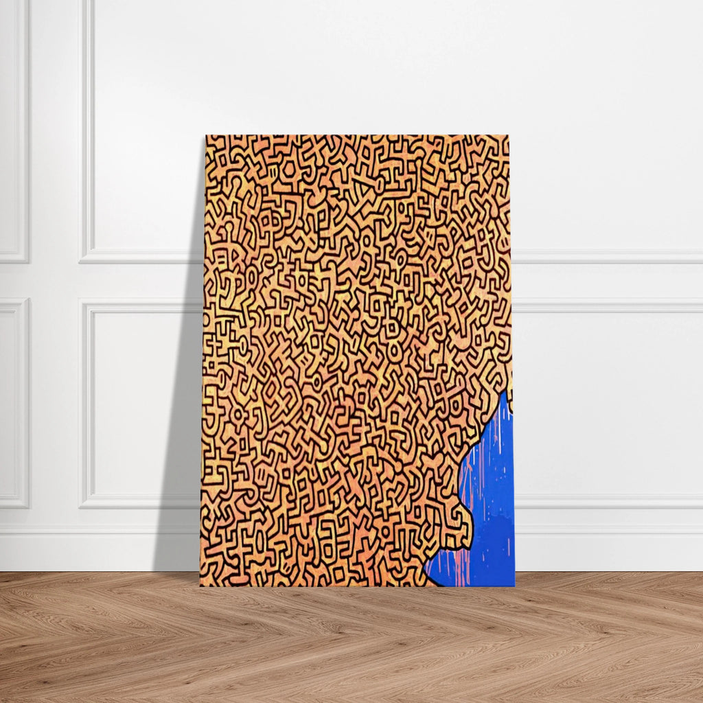 BRAZIL 1989 Canvas | Keith Haring Canvas | Keith Haring Prints