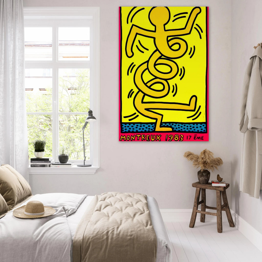 MONTREUX 1983 Poster | Keith Haring Poster | Keith Haring Prints