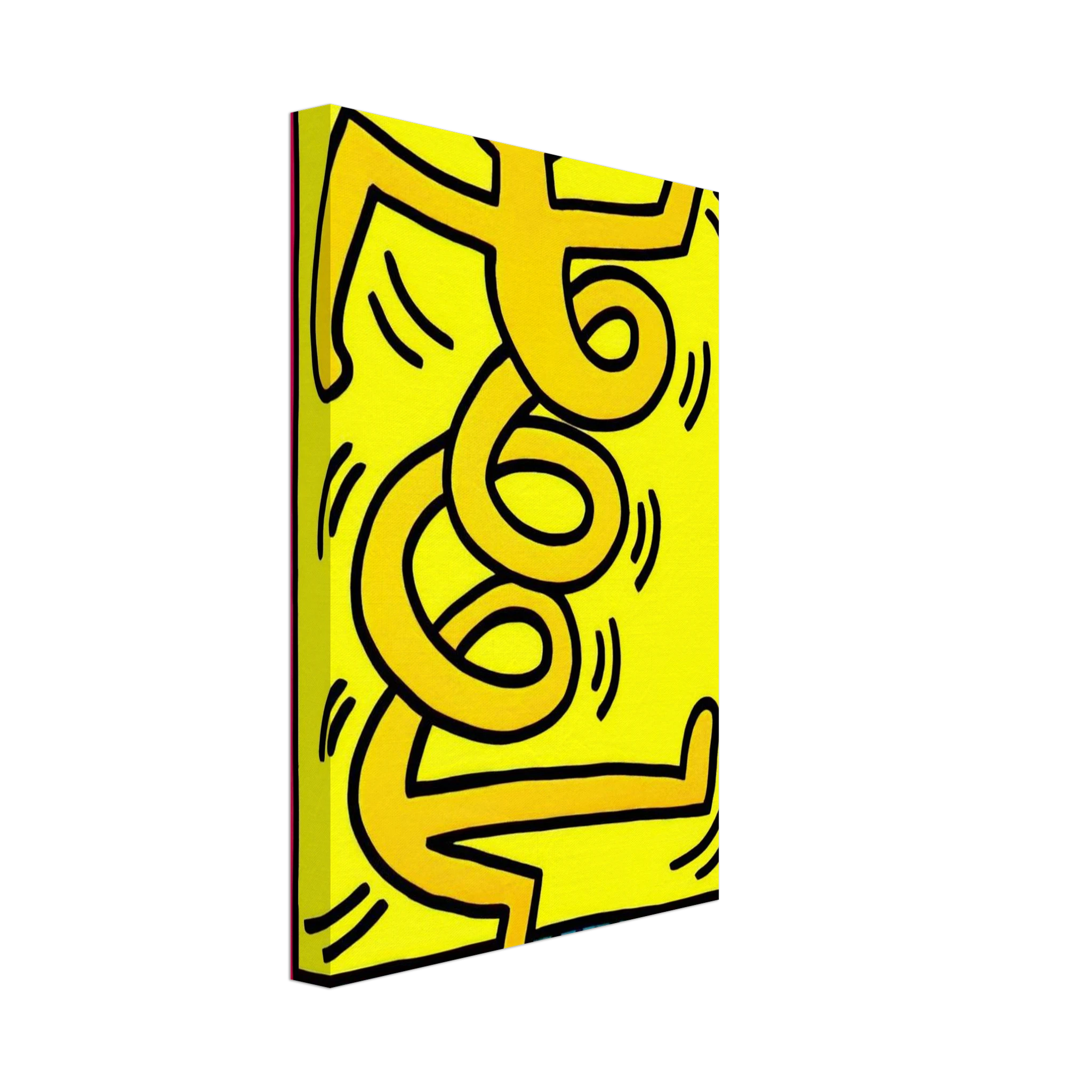 MONTREUX 1983 Canvas | Keith Haring Canvas | Keith Haring Prints