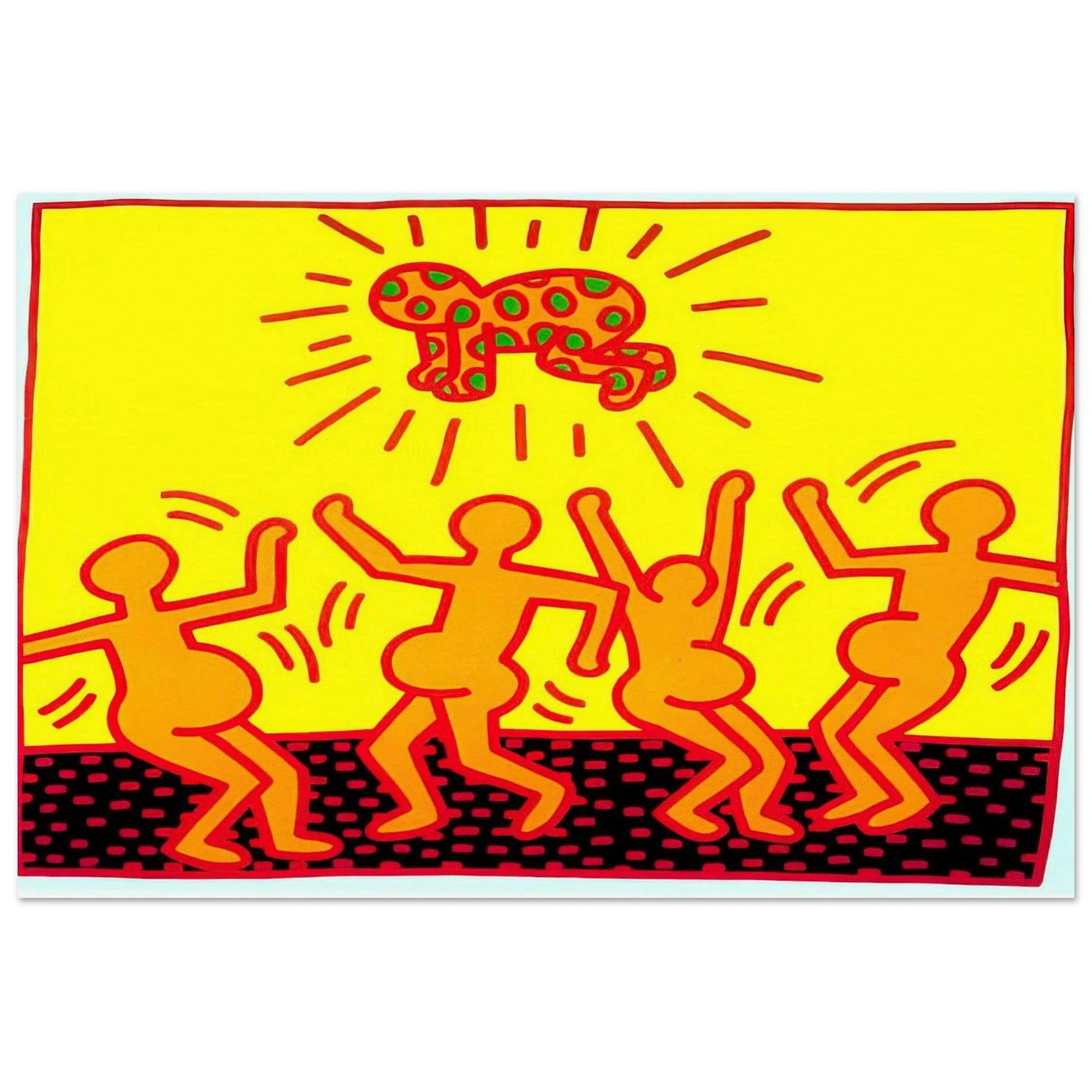 UNTITLED 1983 1 Poster | Keith Haring Poster | Keith Haring Prints