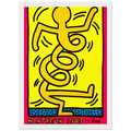 MONTREUX 1983 Framed Poster | Keith Haring Framed Prints Wall Art | Keith Haring Prints