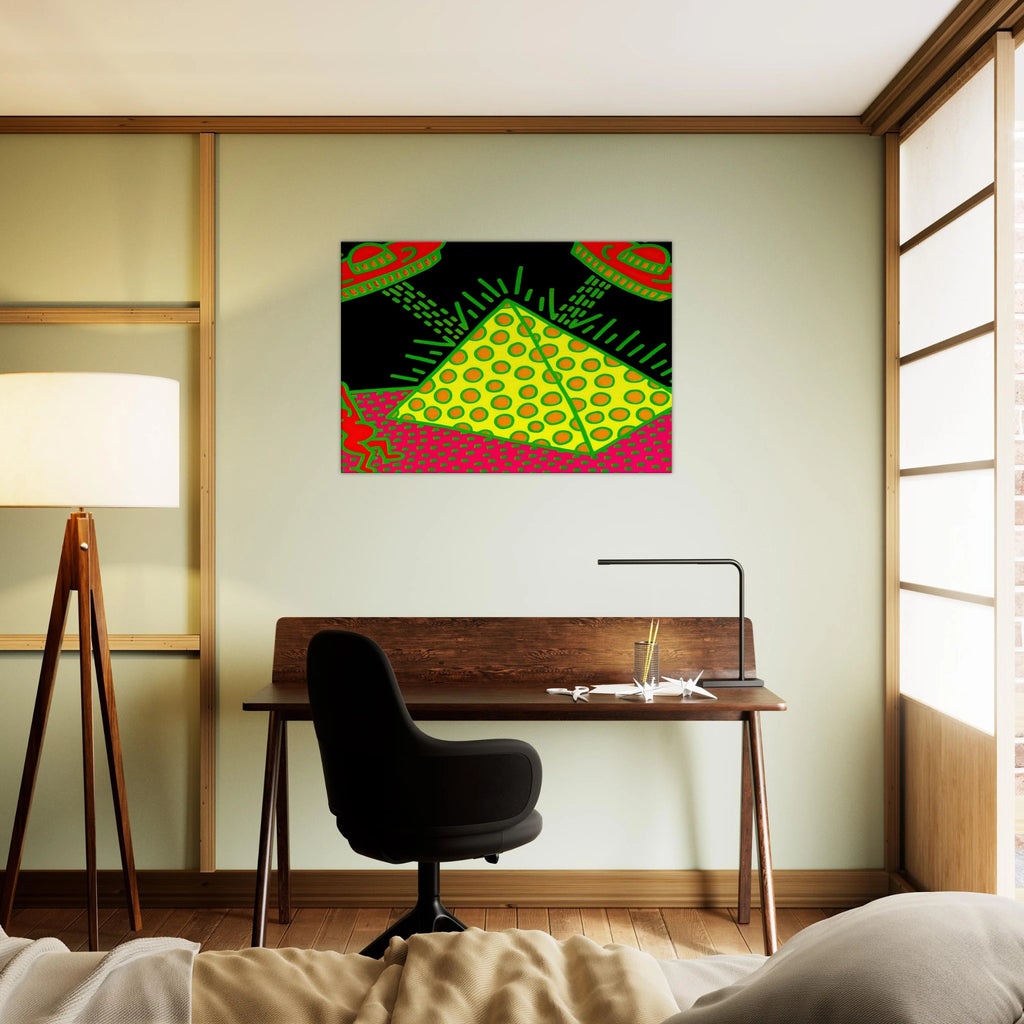 UNTITLED 1983 3 Canvas | Keith Haring Canvas | Keith Haring Prints