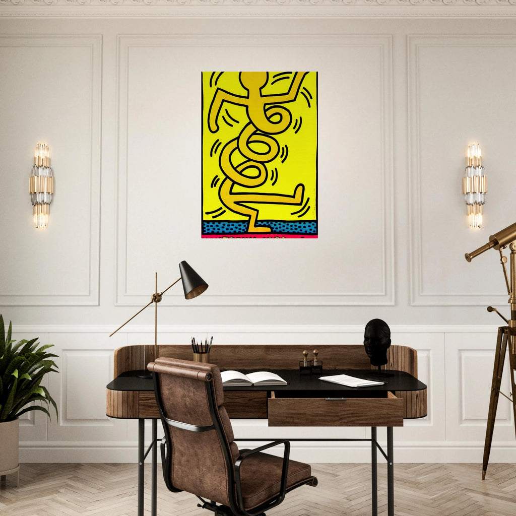 MONTREUX 1983 Canvas | Keith Haring Canvas | Keith Haring Prints