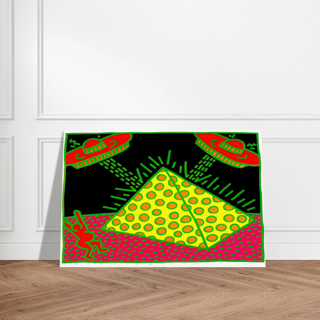UNTITLED 1983 3 Poster | Keith Haring Poster | Keith Haring Prints