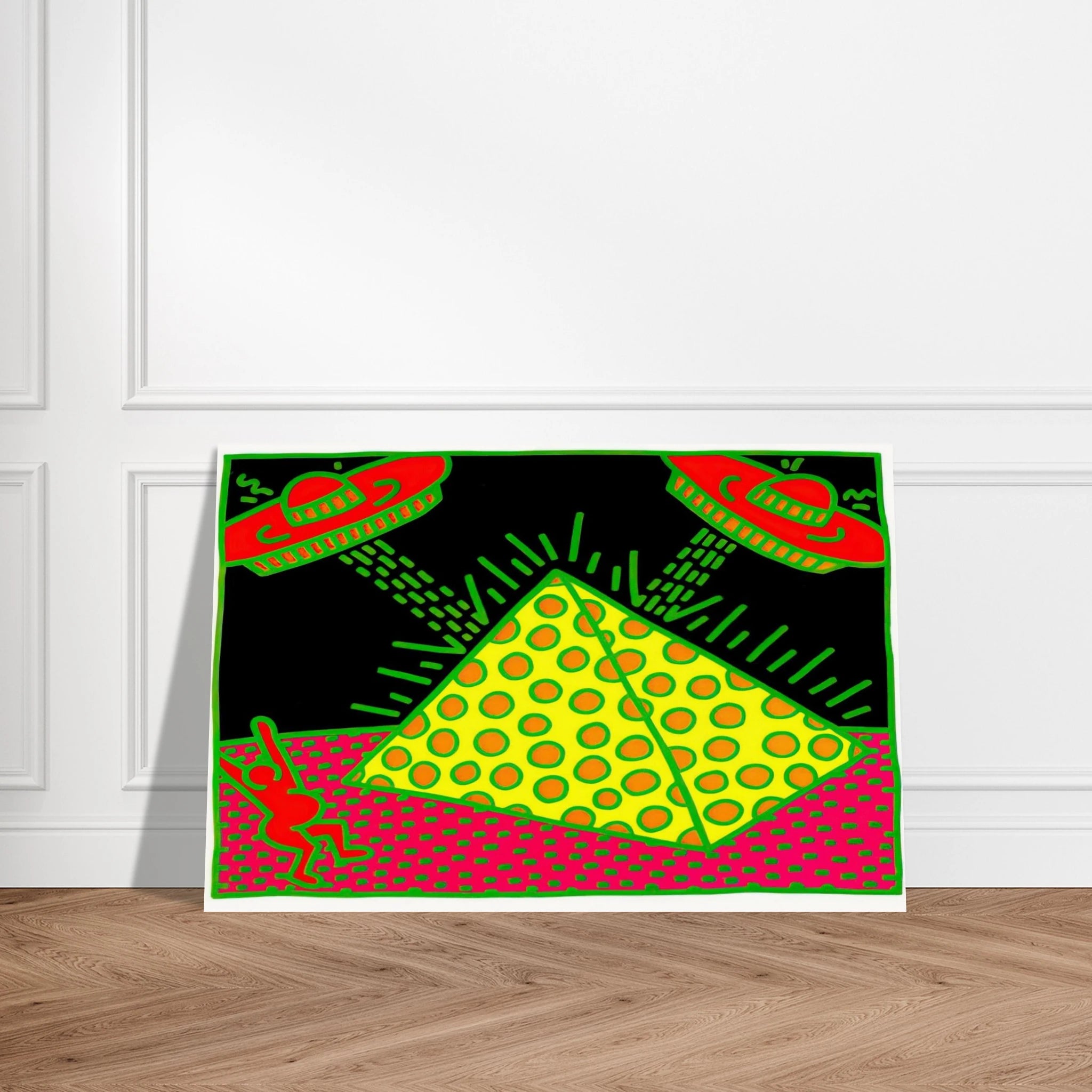 UNTITLED 1983 3 Poster | Keith Haring Poster | Keith Haring Prints