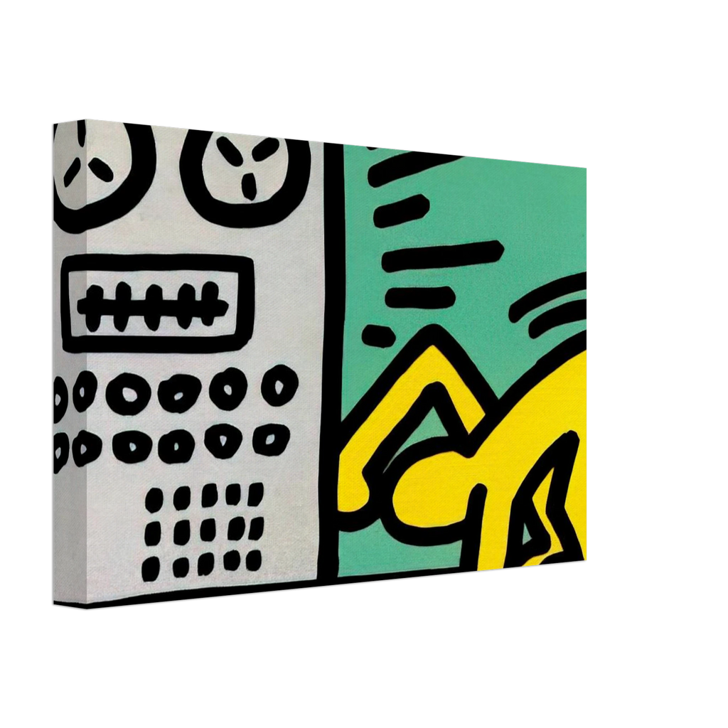POP SHOP III 1989 Canvas | Keith Haring Canvas | Keith Haring Prints