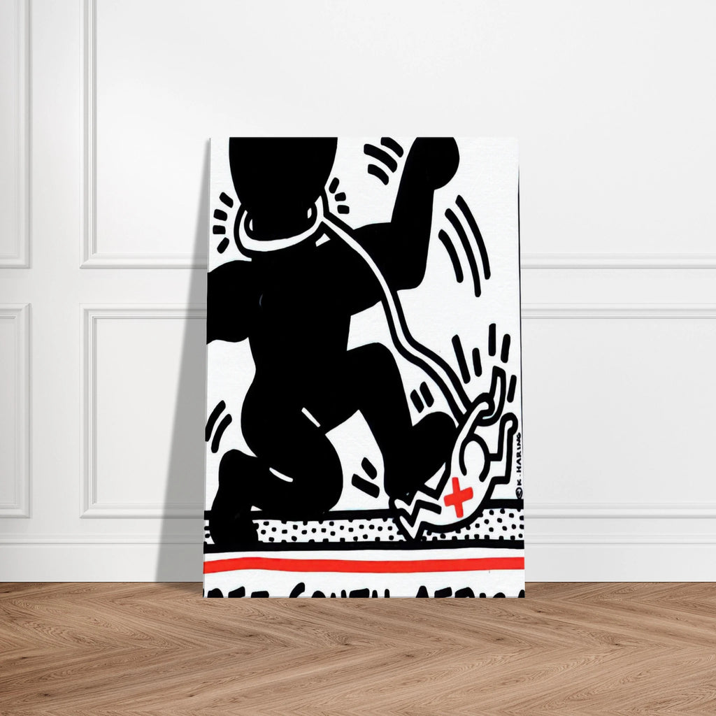 FREE SOUTH AFRICA 1985 Canvas | Keith Haring Canvas | Keith Haring Prints