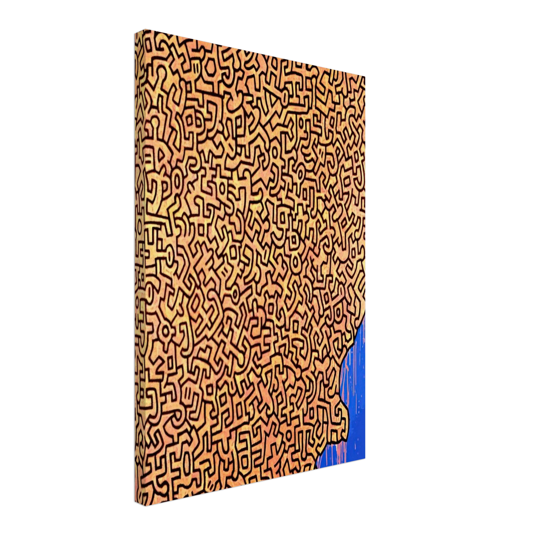 BRAZIL 1989 Canvas | Keith Haring Canvas | Keith Haring Prints
