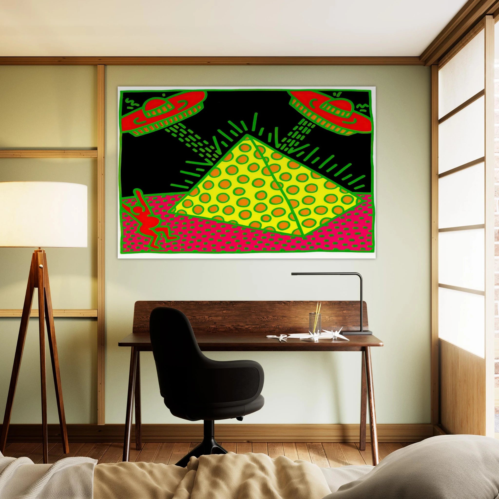 UNTITLED 1983 3 Poster | Keith Haring Poster | Keith Haring Prints