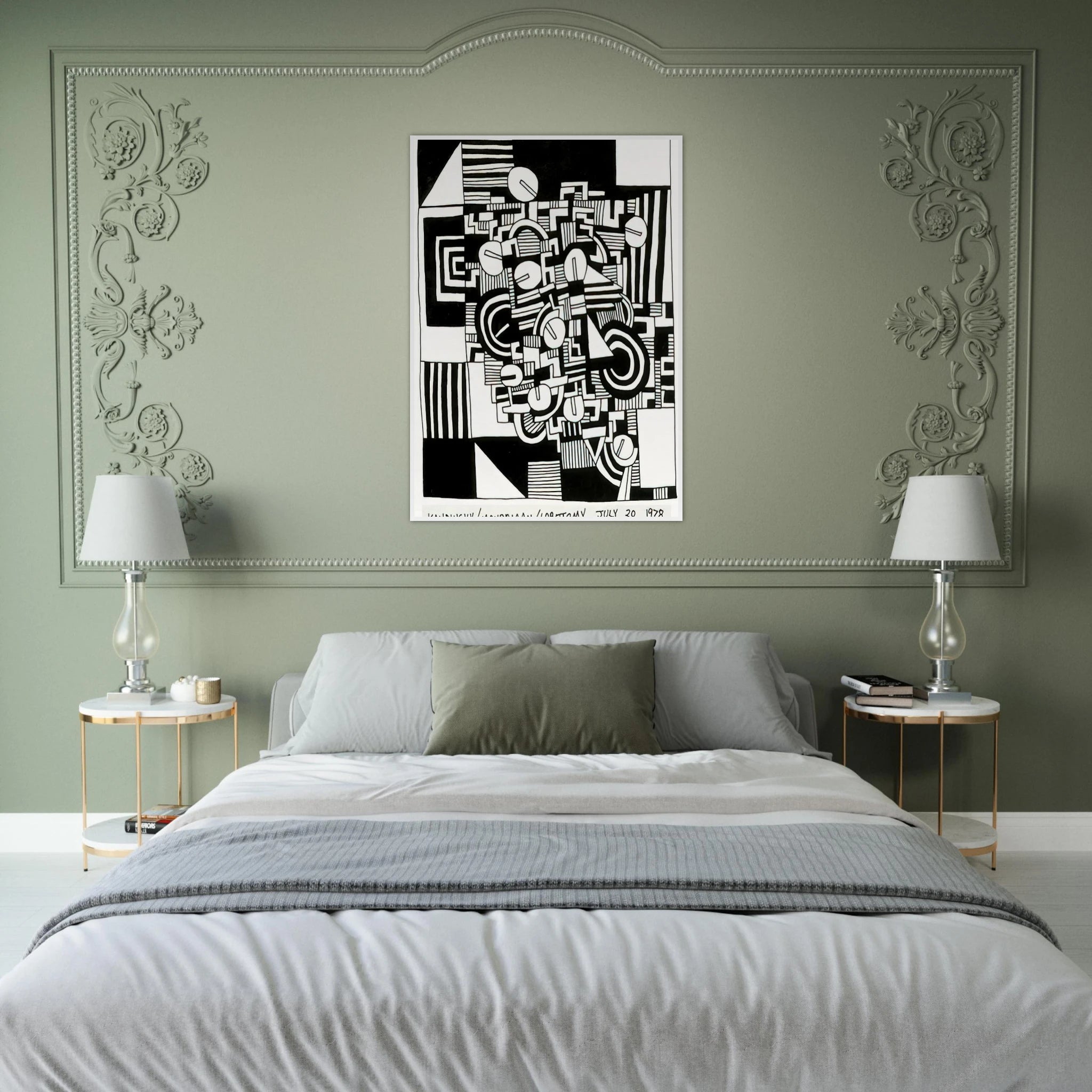 UNTITLED 1978 Framed Poster | Keith Haring Framed Prints Wall Art | Keith Haring Prints