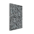 LABYRINTH 1989 Canvas | Keith Haring Canvas | Keith Haring Prints