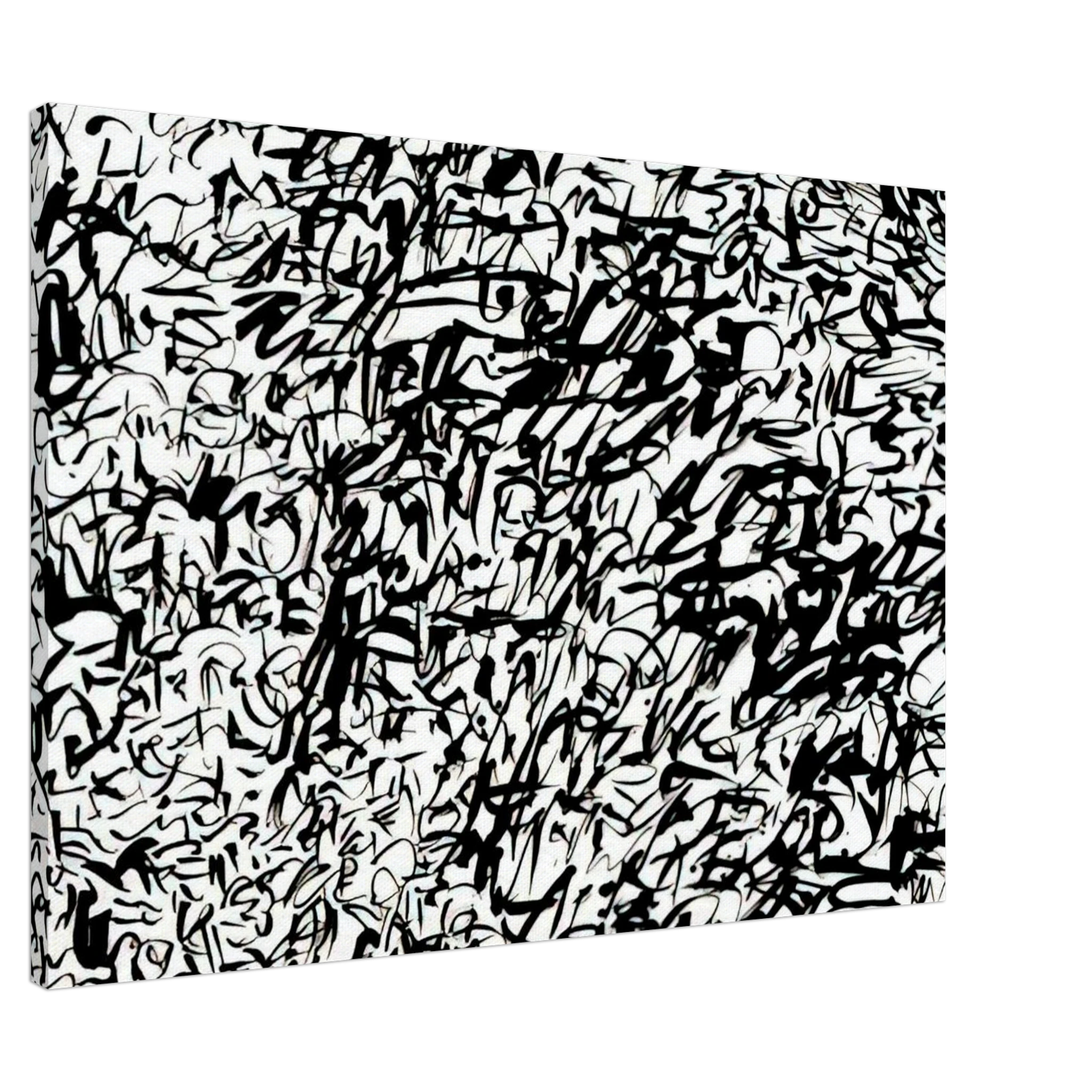 UNTITLED 1978 2 Canvas | Keith Haring Canvas | Keith Haring Prints