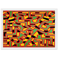 UNTITLED 1988 Framed Poster | Keith Haring Framed Prints Wall Art | Keith Haring Prints