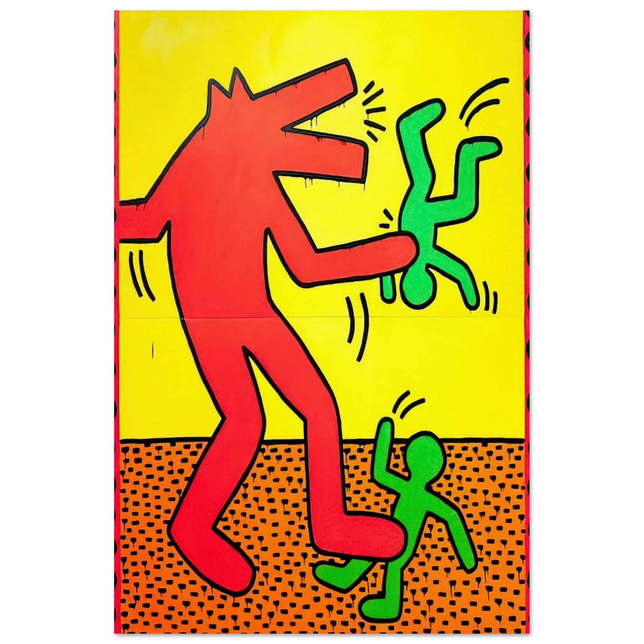 UNTITLED 1982 1 Poster | Keith Haring Poster | Keith Haring Prints