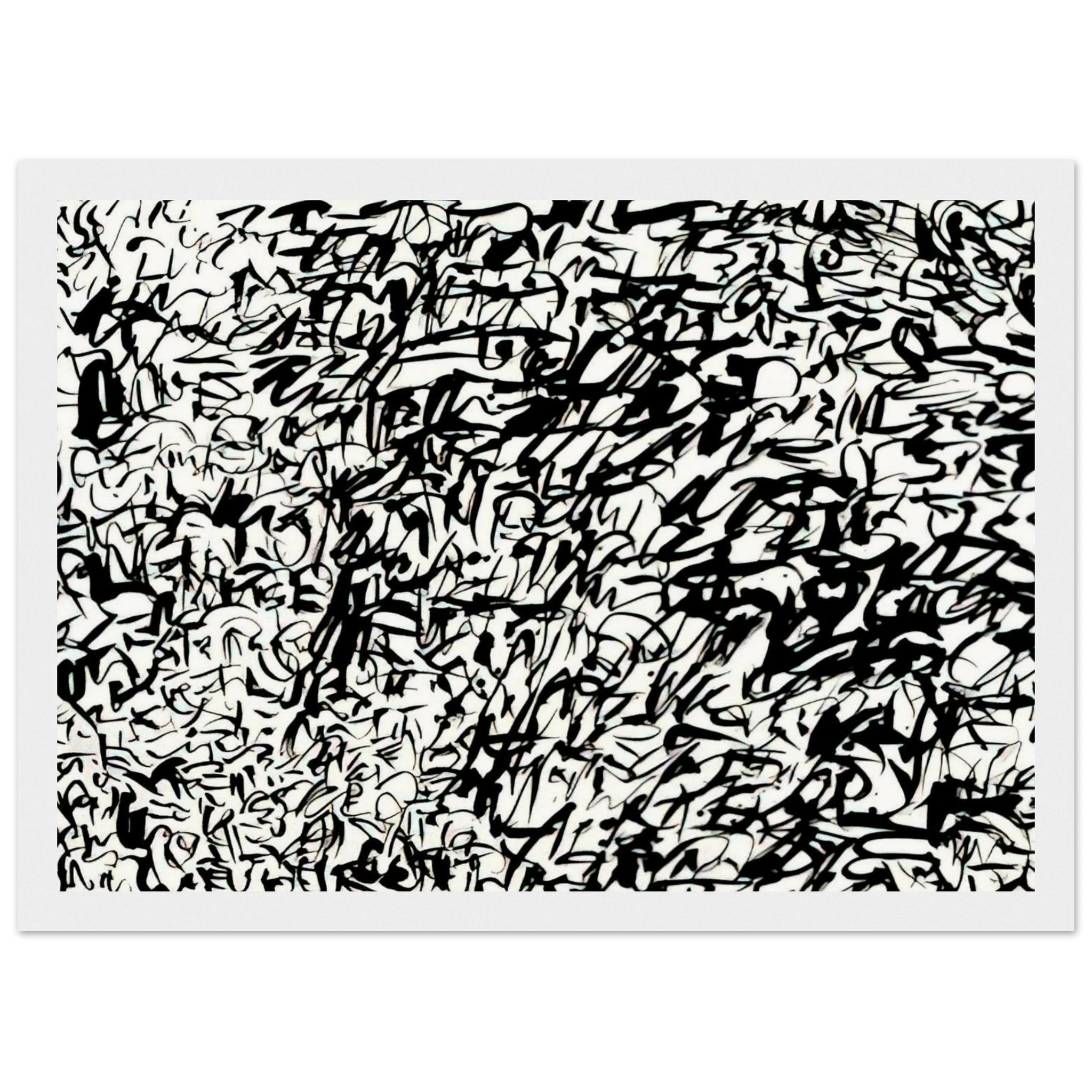UNTITLED 1978 2 Framed Poster | Keith Haring Framed Prints Wall Art | Keith Haring Prints