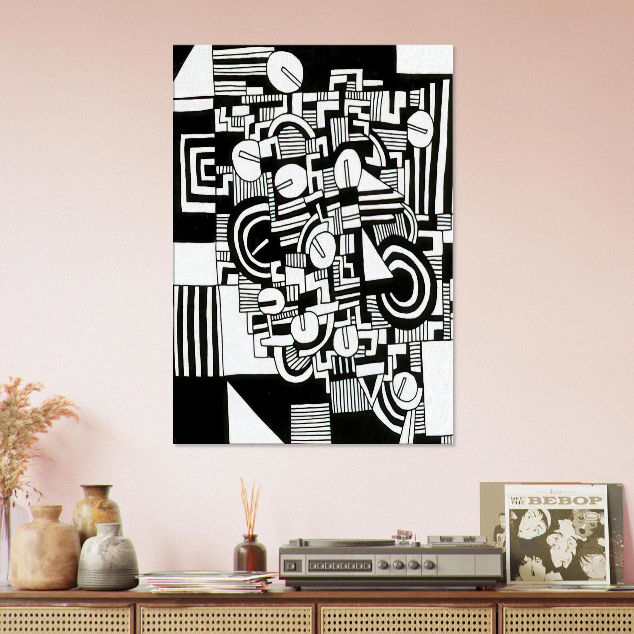 UNTITLED 1978 Canvas | Keith Haring Canvas | Keith Haring Prints