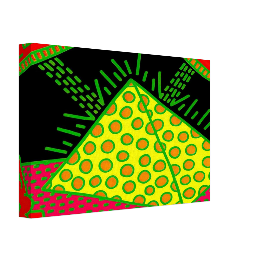 UNTITLED 1983 3 Canvas | Keith Haring Canvas | Keith Haring Prints
