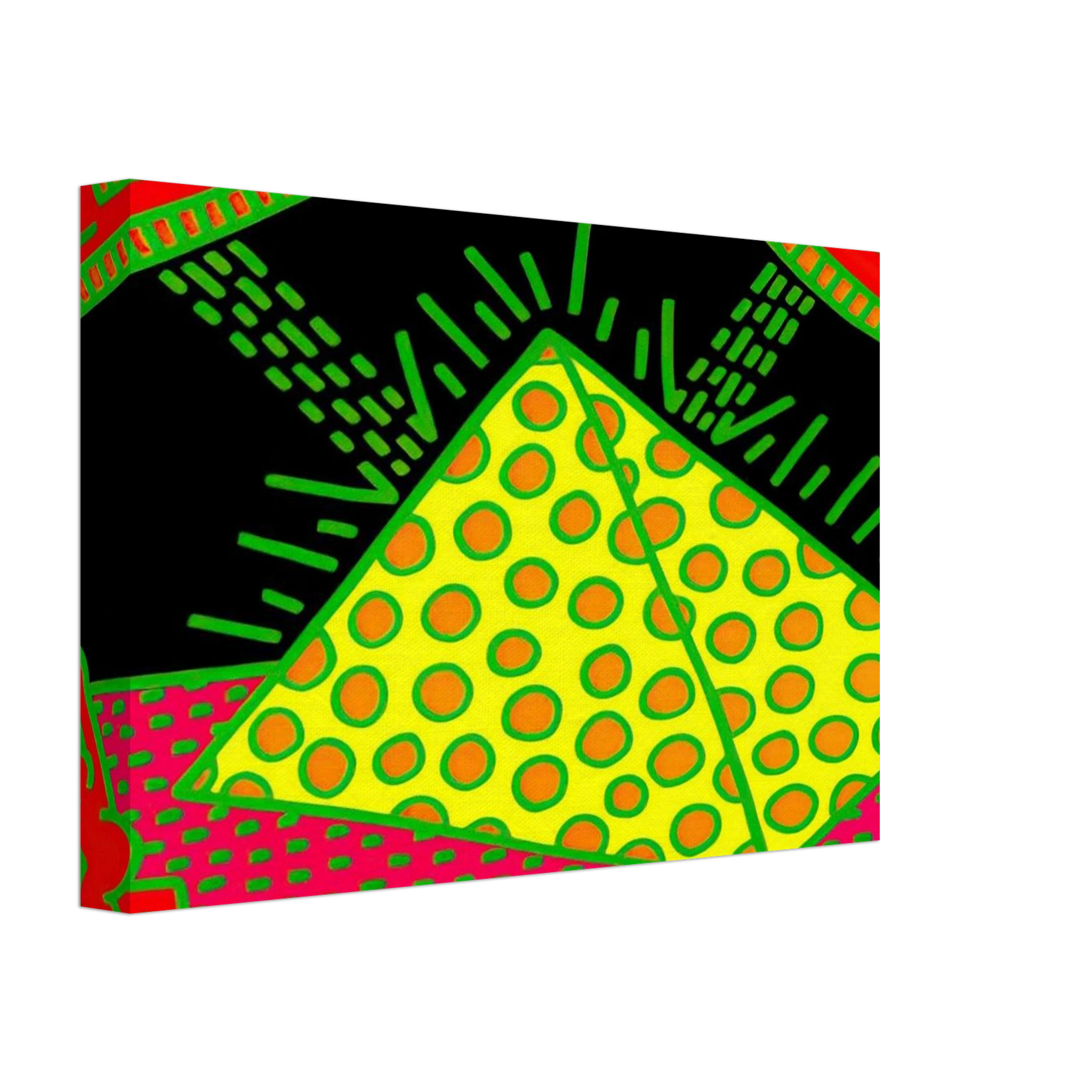 UNTITLED 1983 3 Canvas | Keith Haring Canvas | Keith Haring Prints