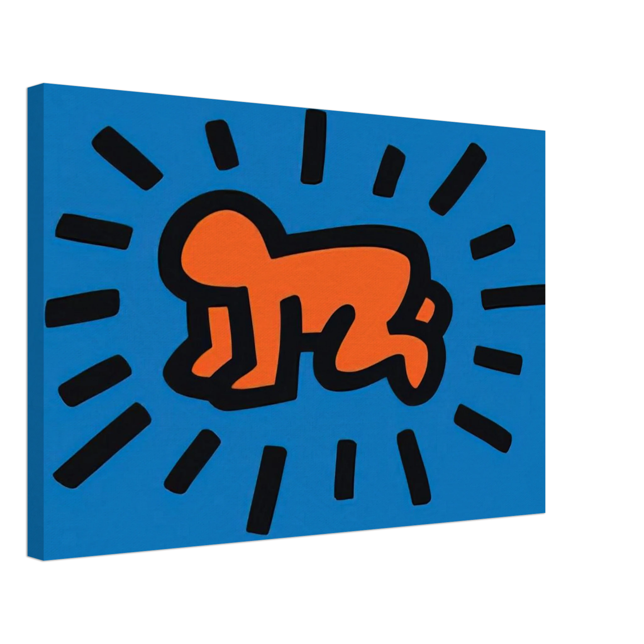 RADIANT BABY FROM ICONS SERIES 1990 Canvas | Keith Haring Canvas | Keith Haring Prints