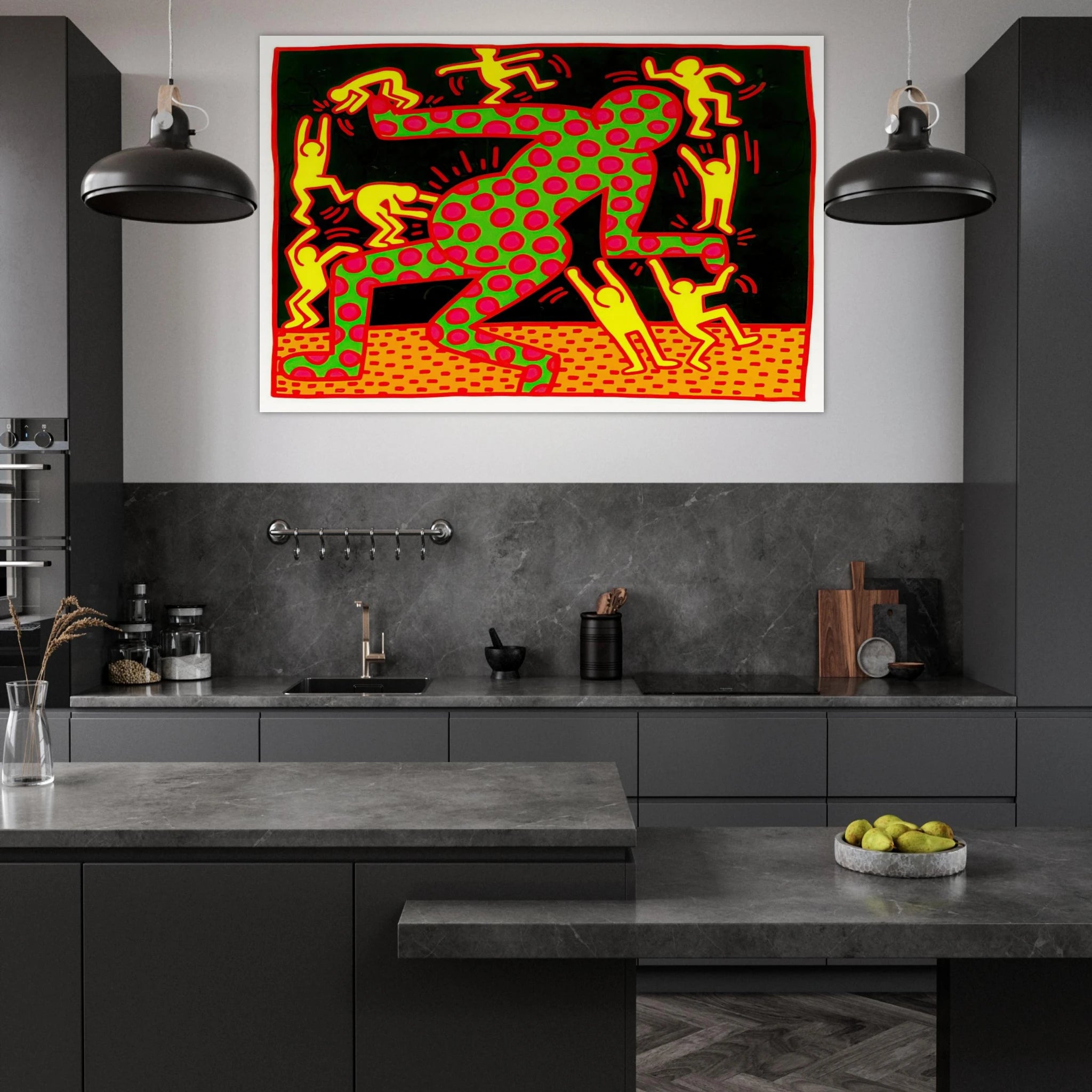 UNTITLED 1983 2 Poster | Keith Haring Poster | Keith Haring Prints