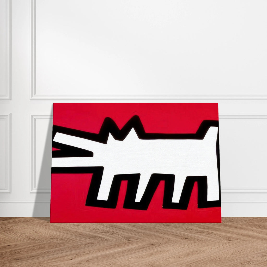 BARKING DOG 1990 Canvas | Keith Haring Canvas | Keith Haring Prints