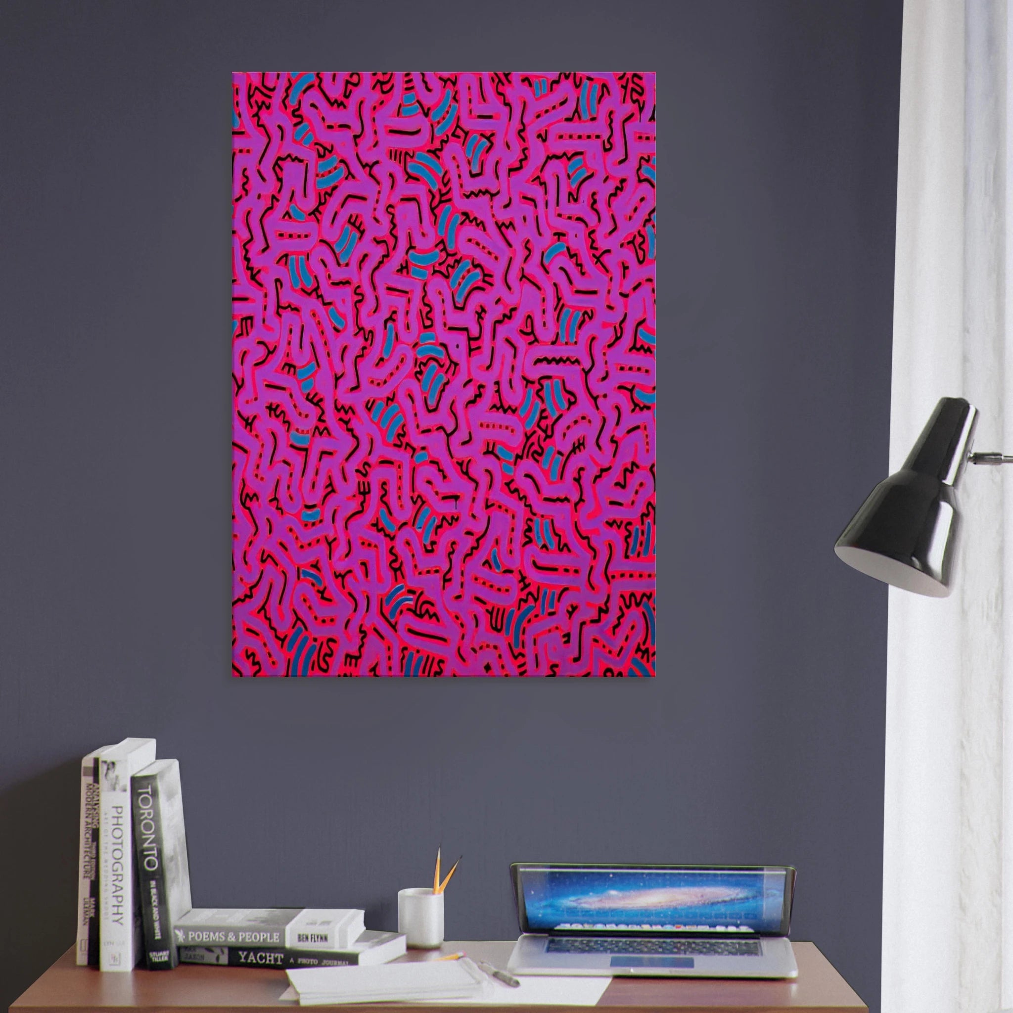 UNTITLED 1984 Canvas | Keith Haring Canvas | Keith Haring Prints