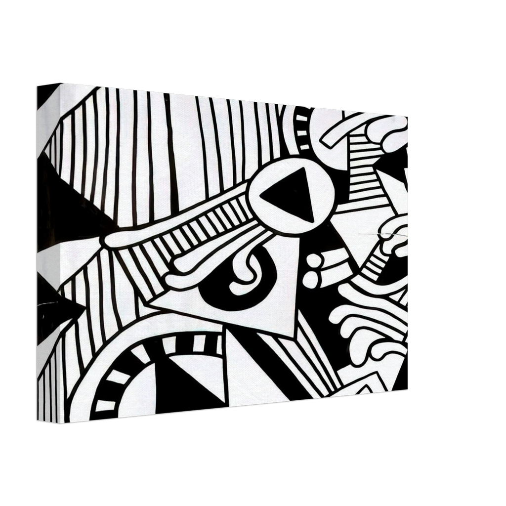 UNTITLED 1978 1 Canvas | Keith Haring Canvas | Keith Haring Prints