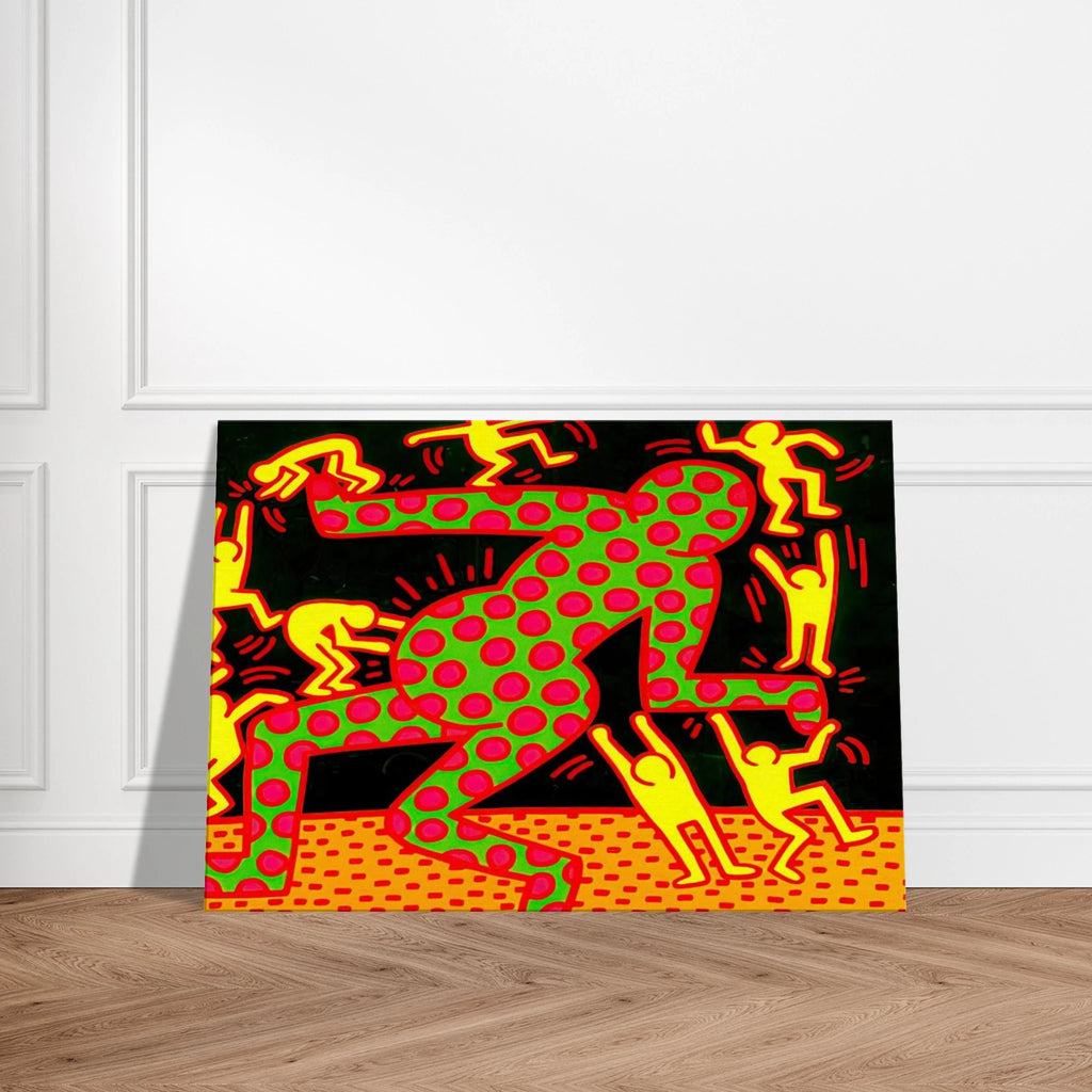 UNTITLED 1983 2 Canvas | Keith Haring Canvas | Keith Haring Prints