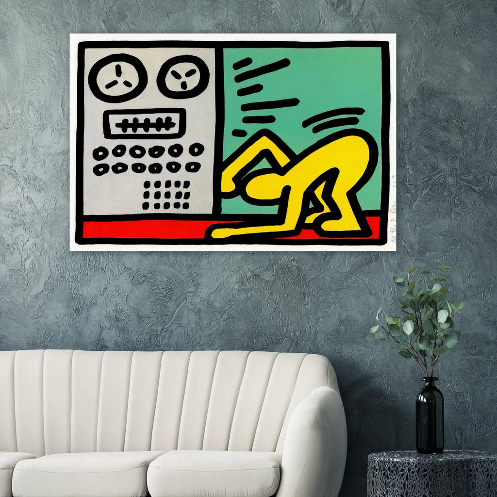 POP SHOP III 1989 Poster | Keith Haring Poster | Keith Haring Prints