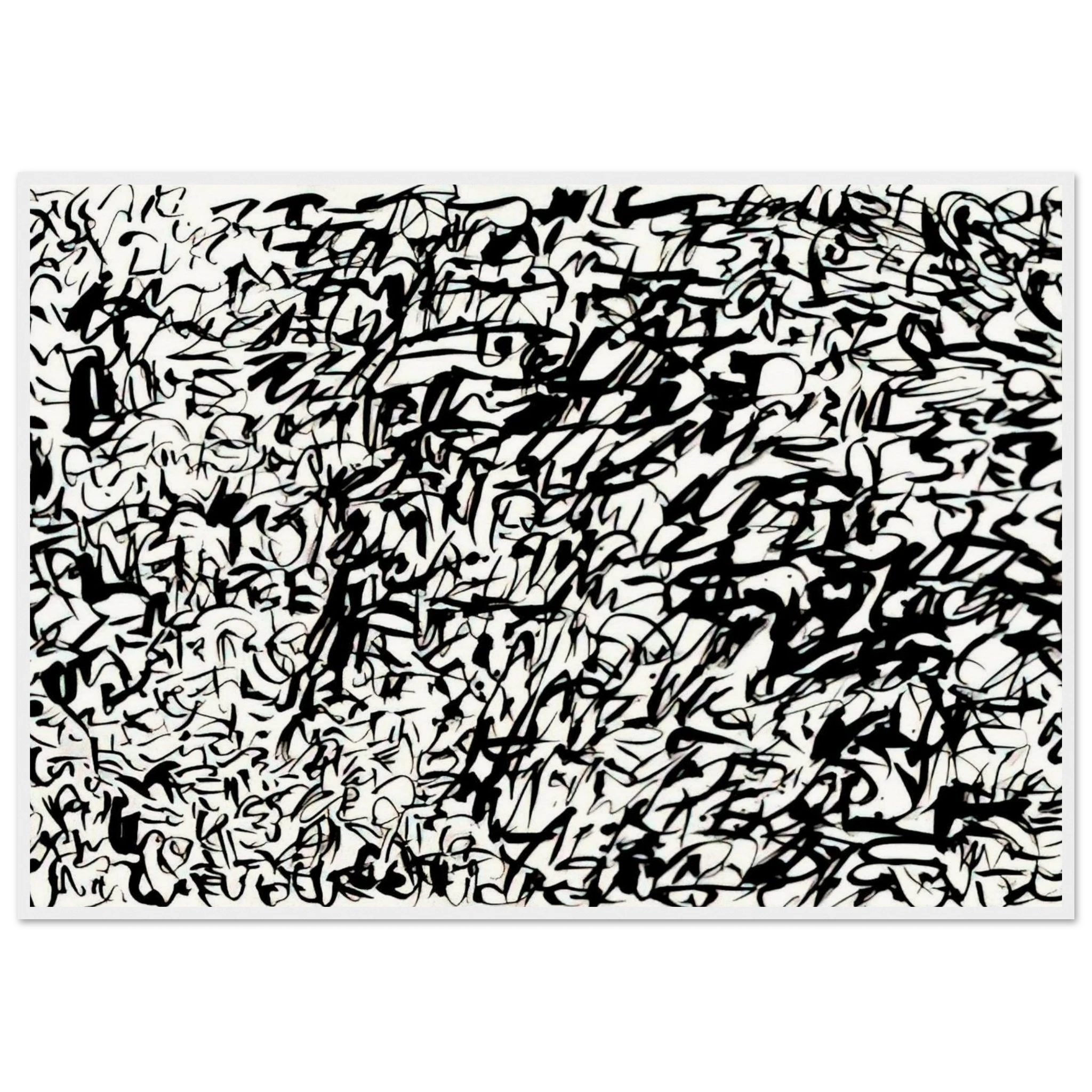 UNTITLED 1978 2 Framed Poster | Keith Haring Framed Prints Wall Art | Keith Haring Prints