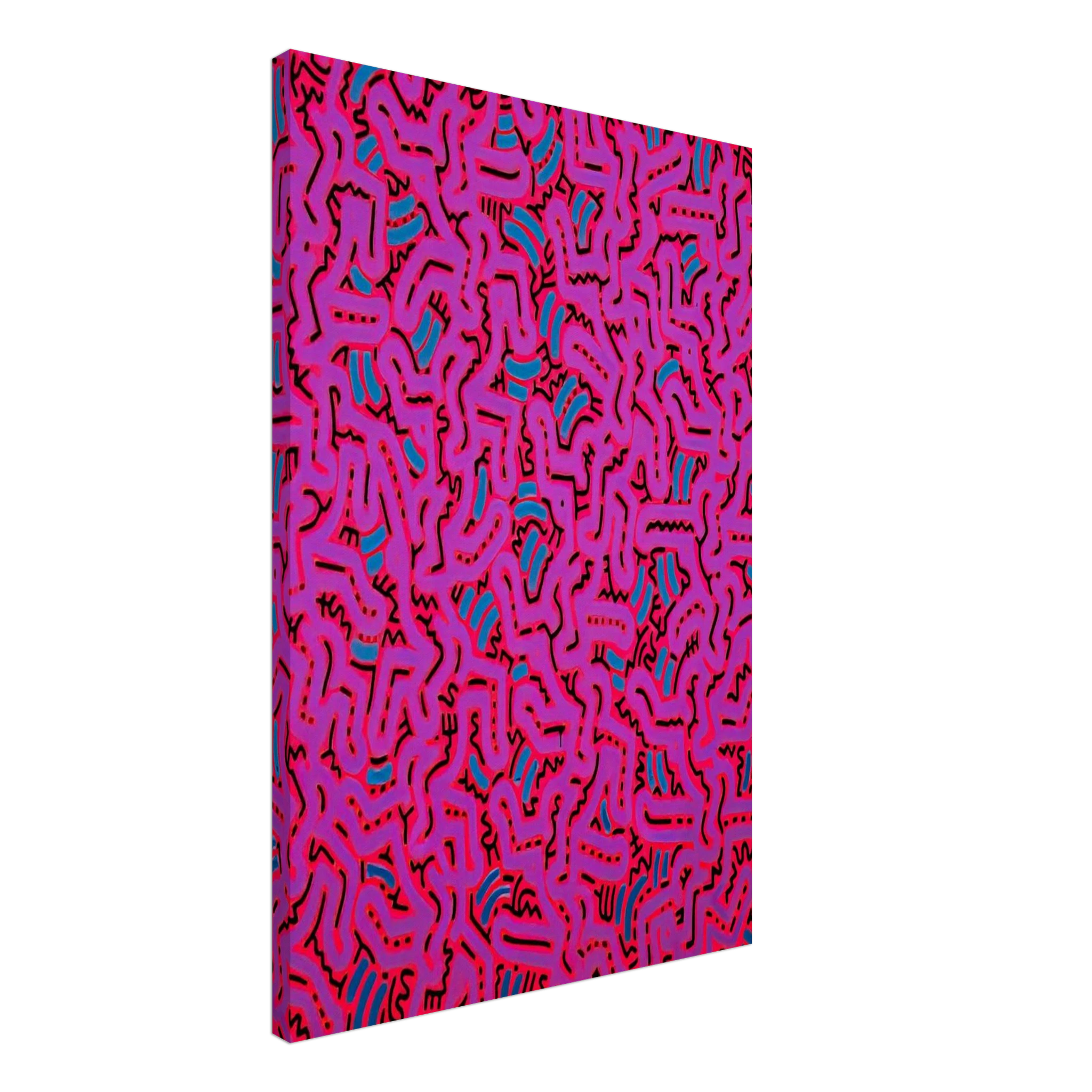 UNTITLED 1984 Canvas | Keith Haring Canvas | Keith Haring Prints